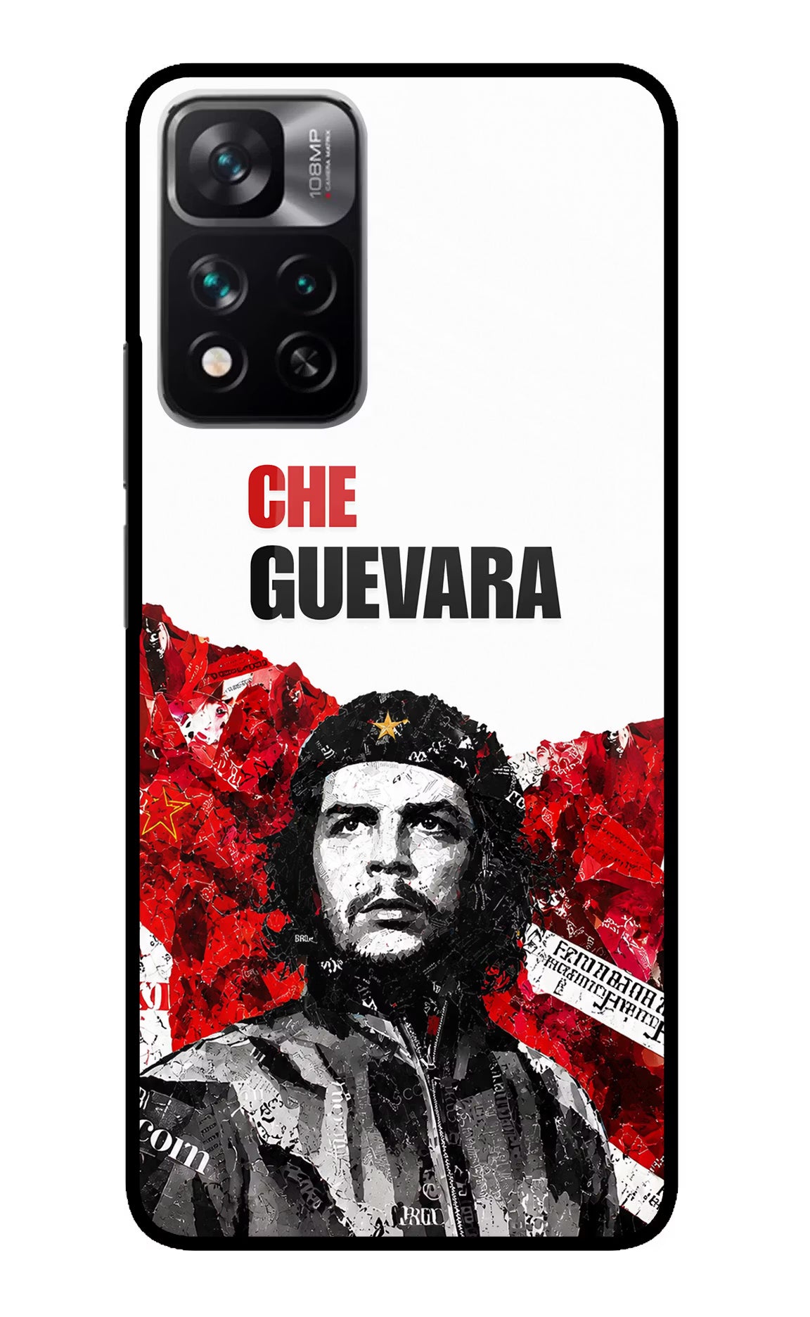 Che Guevara Revolution Redmi Note 13 Pro 5G Glass Case - Che Guevara Revolution Redmi Note 13 Pro 5G Glass Case Che Guevara Revolution Redmi Note 13 Pro 5G Glass Case