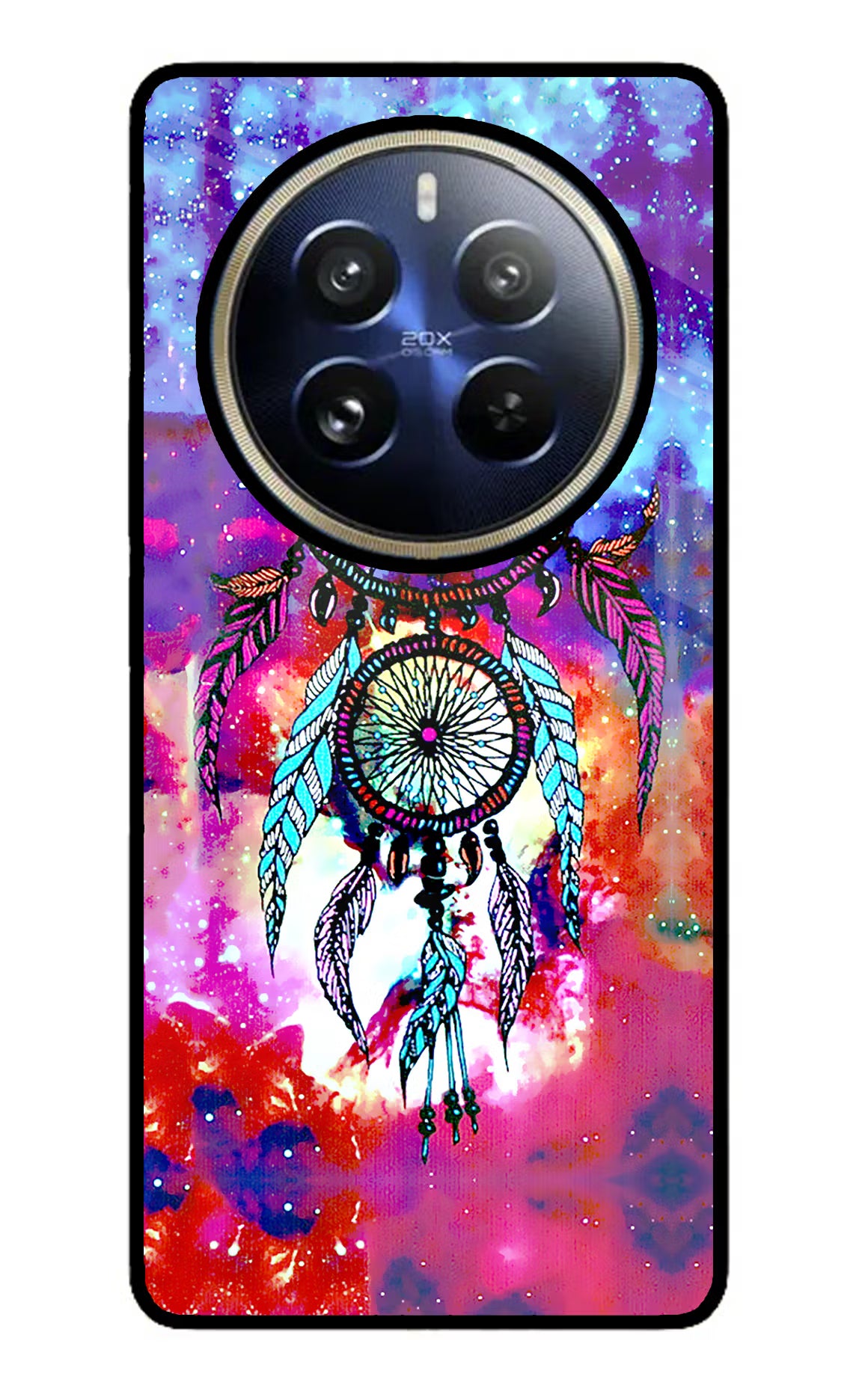 Dream Catcher Abstract Realme 12 Pro 5G/12 Pro+ 5G Glass Case - Dream Catcher Abstract Realme 12 Pro 5G/12 Pro+ 5G Glass Case Dream Catcher Abstract Realme 12 Pro 5G/12 Pro+ 5G Glass Case