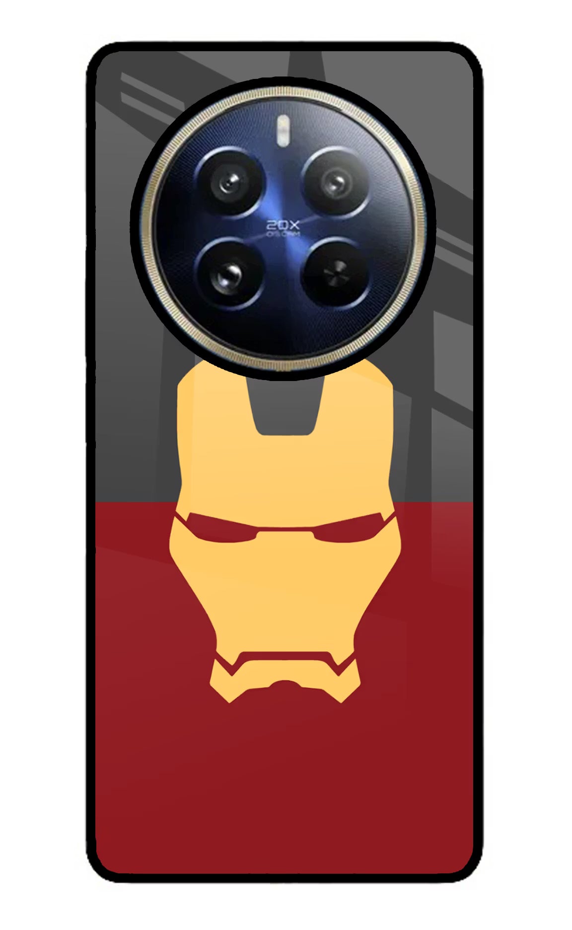 Ironman Realme 12 Pro 5G/12 Pro+ 5G Glass Case - Ironman Realme 12 Pro 5G/12 Pro+ 5G Glass Case Ironman Realme 12 Pro 5G/12 Pro+ 5G Glass Case