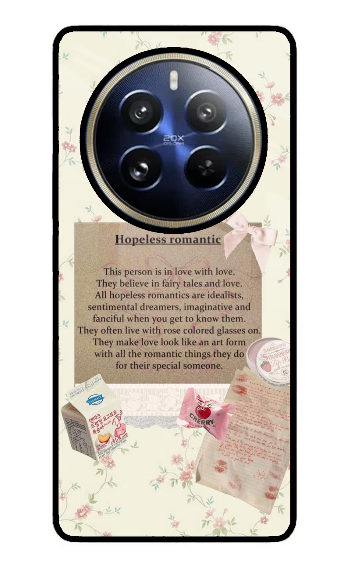 Hopeless Romantic Realme 12 Pro 5G/12 Pro+ 5G Glass Case - Hopeless Romantic Realme 12 Pro 5G/12 Pro+ 5G Glass Case Hopeless Romantic Realme 12 Pro 5G/12 Pro+ 5G Glass Case