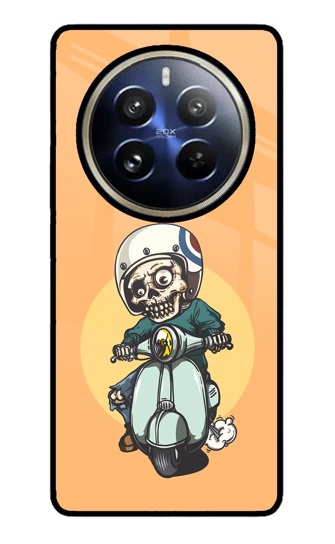 Undead Biker Realme 12 Pro 5G/12 Pro+ 5G Glass Case - Undead Biker Realme 12 Pro 5G/12 Pro+ 5G Glass Case Undead Biker Realme 12 Pro 5G/12 Pro+ 5G Glass Case