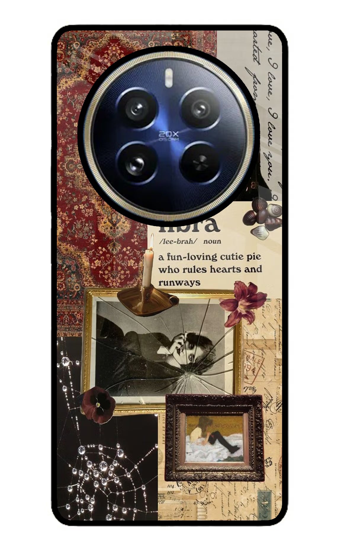 Libra Zodiac Realme 12 Pro 5G/12 Pro+ 5G Glass Case - Libra Zodiac Realme 12 Pro 5G/12 Pro+ 5G Glass Case Libra Zodiac Realme 12 Pro 5G/12 Pro+ 5G Glass Case