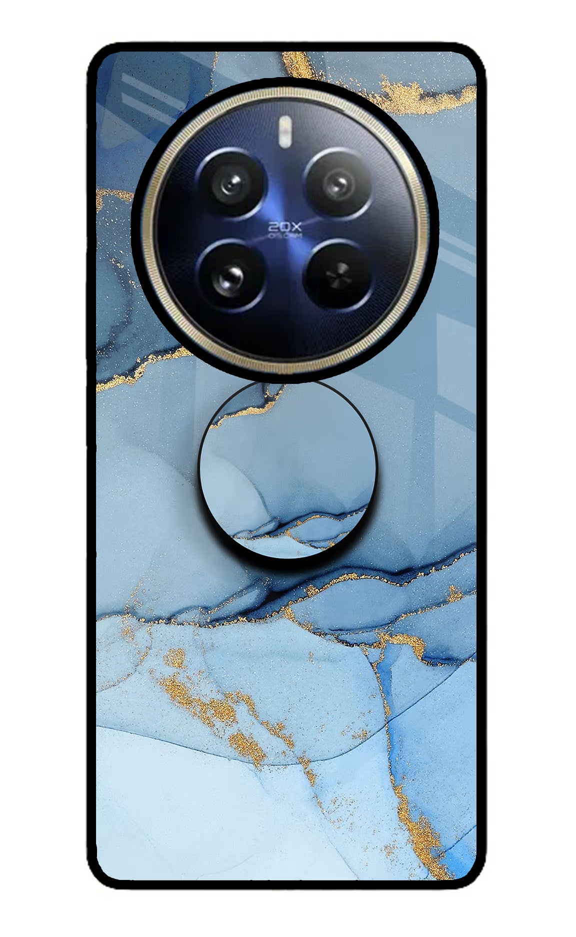 Blue Marble Realme 12 Pro 5G/12 Pro+ 5G Glass Case - Blue Marble Realme 12 Pro 5G/12 Pro+ 5G Glass Case Blue Marble Realme 12 Pro 5G/12 Pro+ 5G Glass Case
