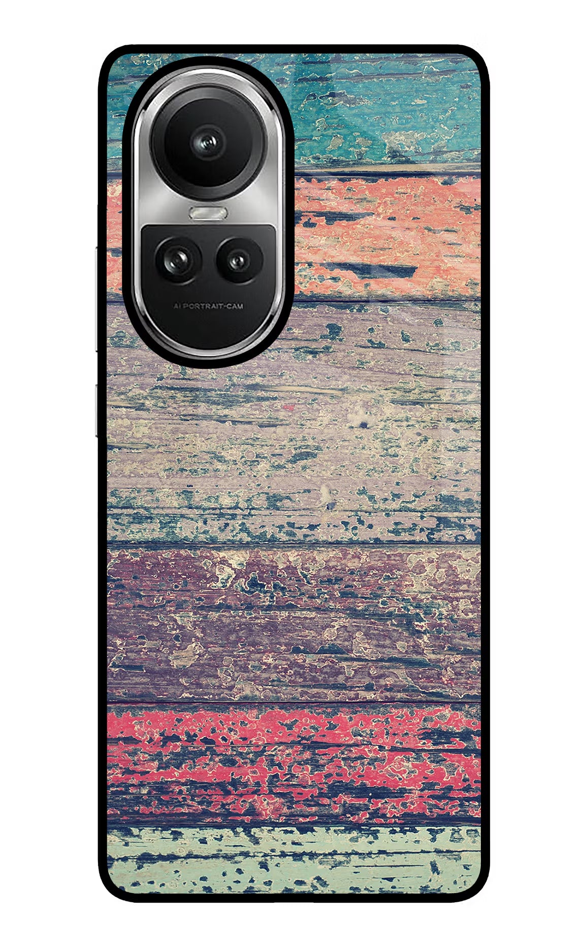 Colourful Wall Oppo Reno10 5G/10 Pro 5G Glass Case - Colourful Wall Oppo Reno10 5G/10 Pro 5G Glass Case Colourful Wall Oppo Reno10 5G/10 Pro 5G Glass Case