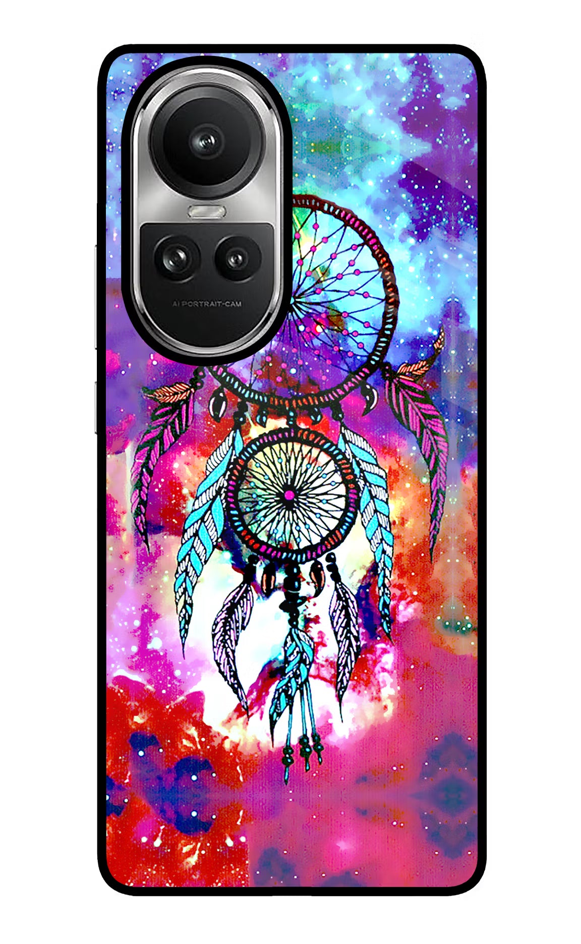 Dream Catcher Abstract Oppo Reno10 5G/10 Pro 5G Glass Case - Dream Catcher Abstract Oppo Reno10 5G/10 Pro 5G Glass Case Dream Catcher Abstract Oppo Reno10 5G/10 Pro 5G Glass Case