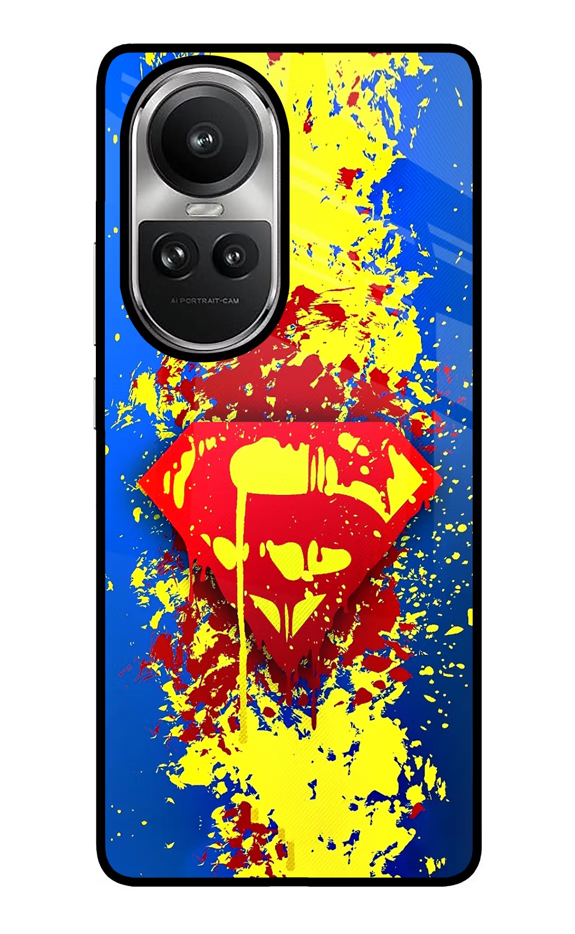 Superman logo Oppo Reno10 5G/10 Pro 5G Glass Case - Superman logo Oppo Reno10 5G/10 Pro 5G Glass Case Superman logo Oppo Reno10 5G/10 Pro 5G Glass Case