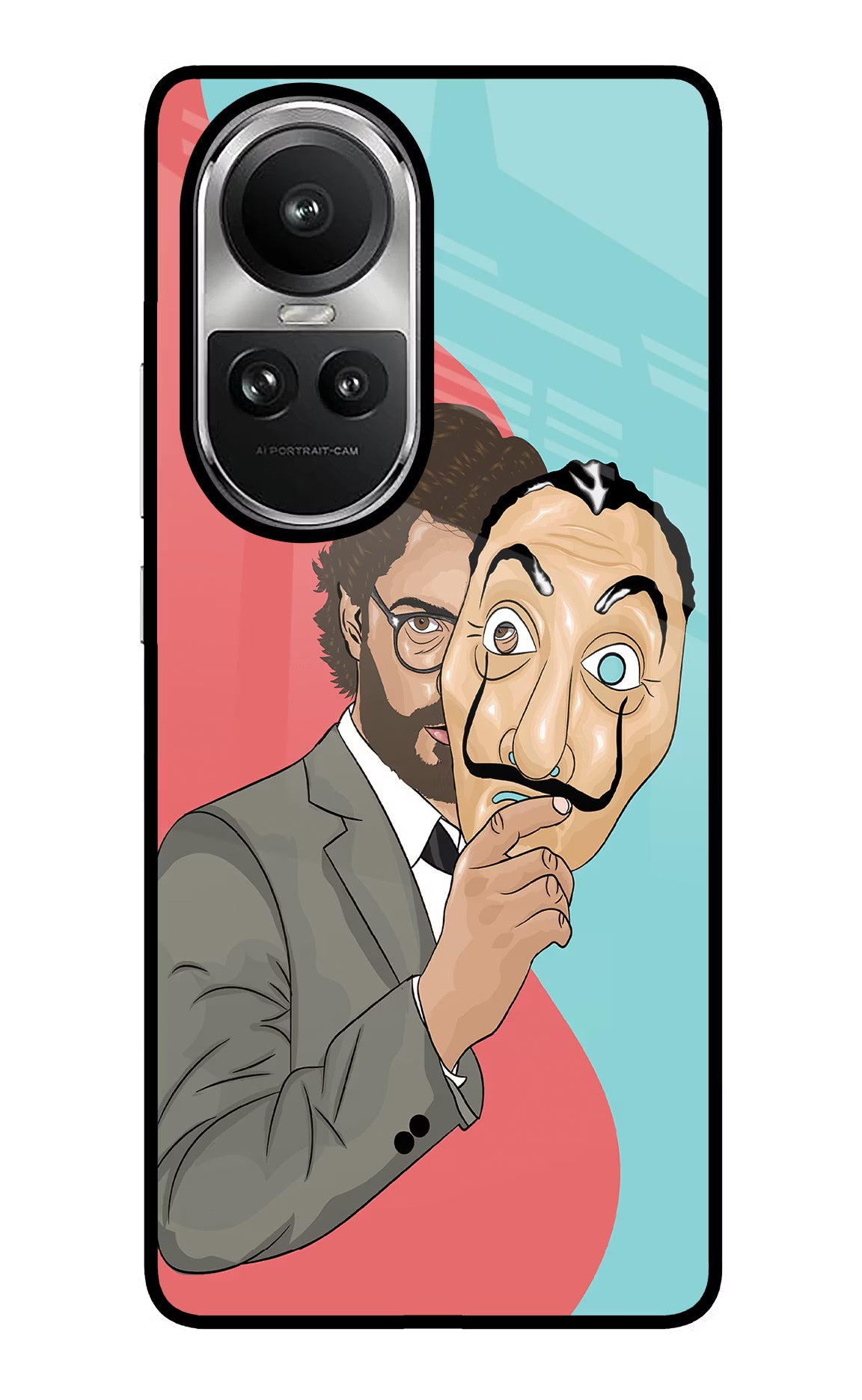 Professor Oppo Reno10 5G/10 Pro 5G Glass Case - Professor Oppo Reno10 5G/10 Pro 5G Glass Case Professor Oppo Reno10 5G/10 Pro 5G Glass Case