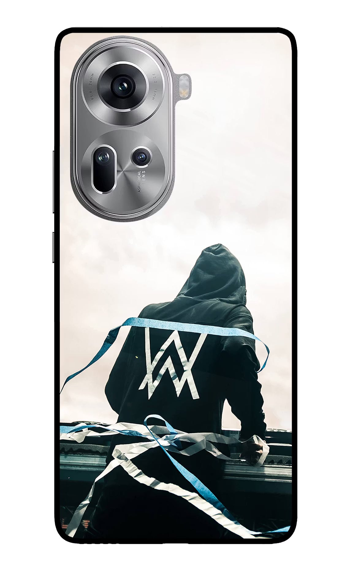 Alan Walker Oppo Reno11 Glass Case - Alan Walker Oppo Reno11 Glass Case Alan Walker Oppo Reno11 Glass Case