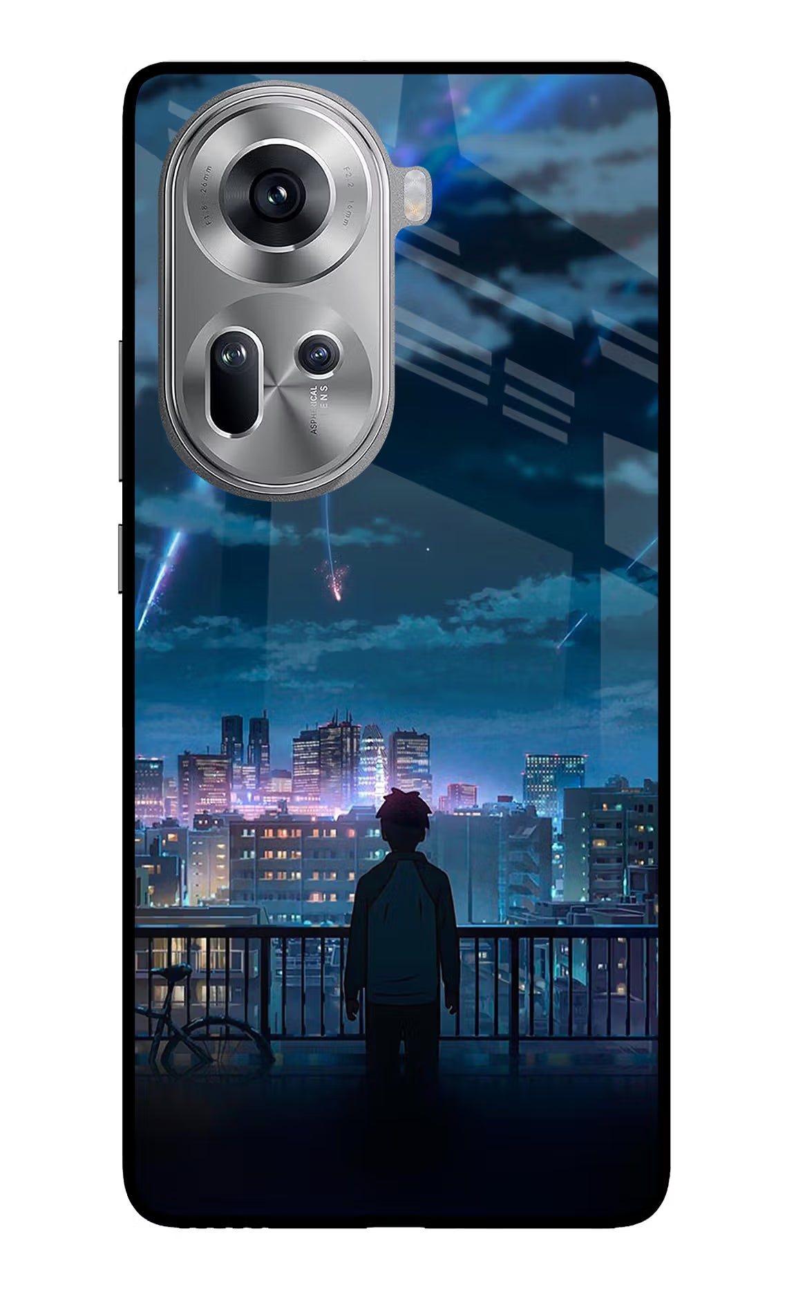 Anime Oppo Reno11 Glass Case - Anime Oppo Reno11 Glass Case Anime Oppo Reno11 Glass Case