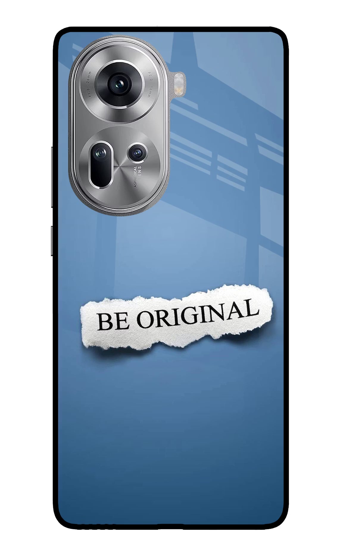 Be Original Oppo Reno11 Glass Case - Be Original Oppo Reno11 Glass Case Be Original Oppo Reno11 Glass Case