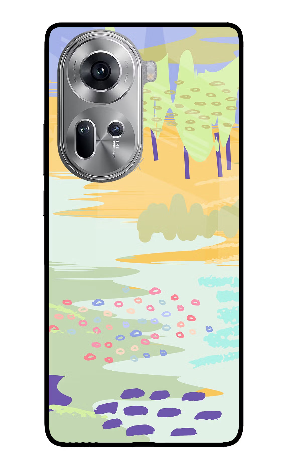 Scenery Oppo Reno11 Glass Case - Scenery Oppo Reno11 Glass Case Scenery Oppo Reno11 Glass Case