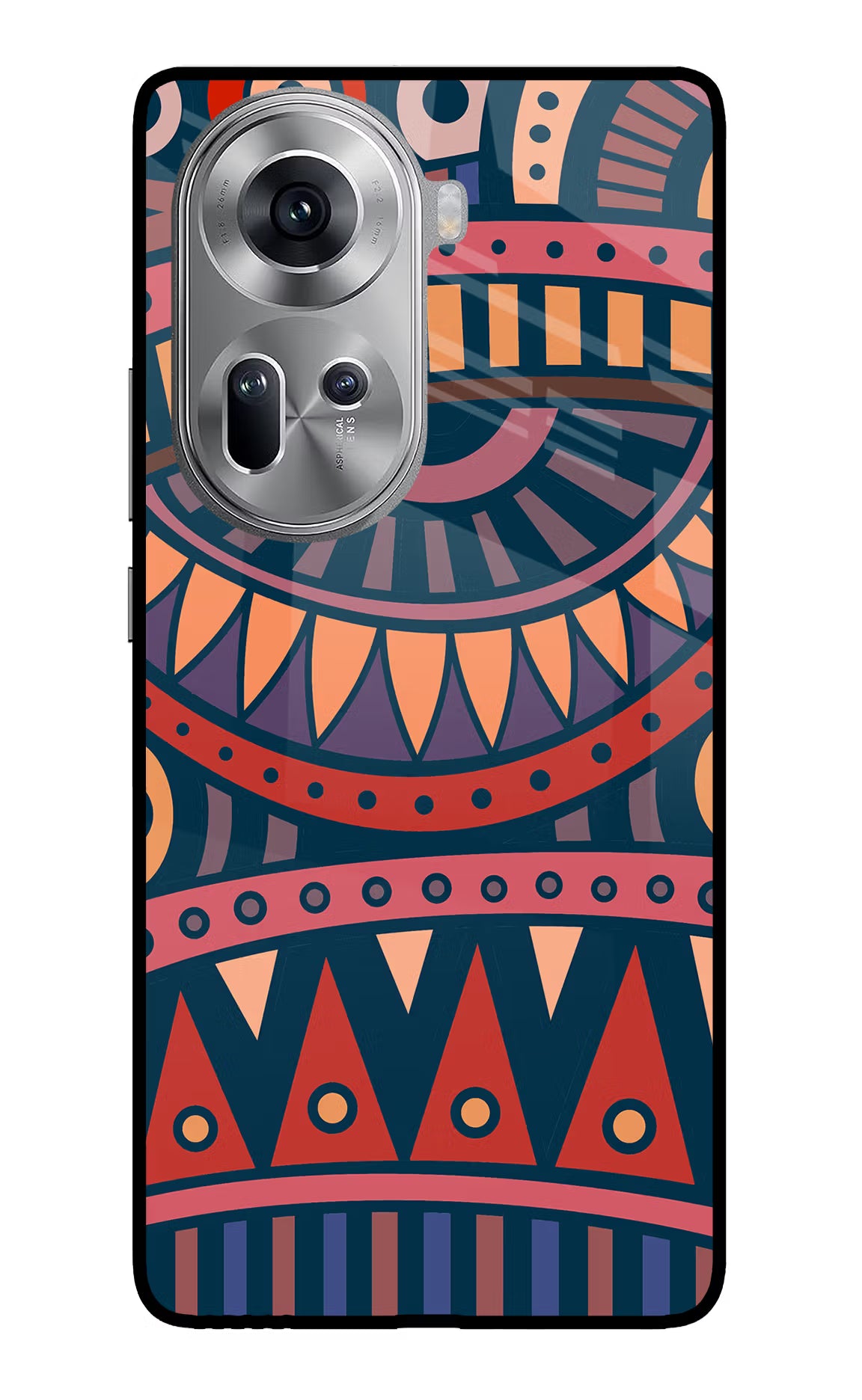 African Culture Design Oppo Reno11 Glass Case - African Culture Design Oppo Reno11 Glass Case African Culture Design Oppo Reno11 Glass Case