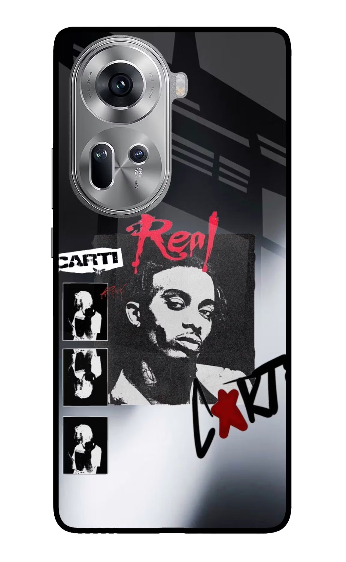 Playboi Carti Oppo Reno11 Glass Case - Playboi Carti Oppo Reno11 Glass Case Playboi Carti Oppo Reno11 Glass Case