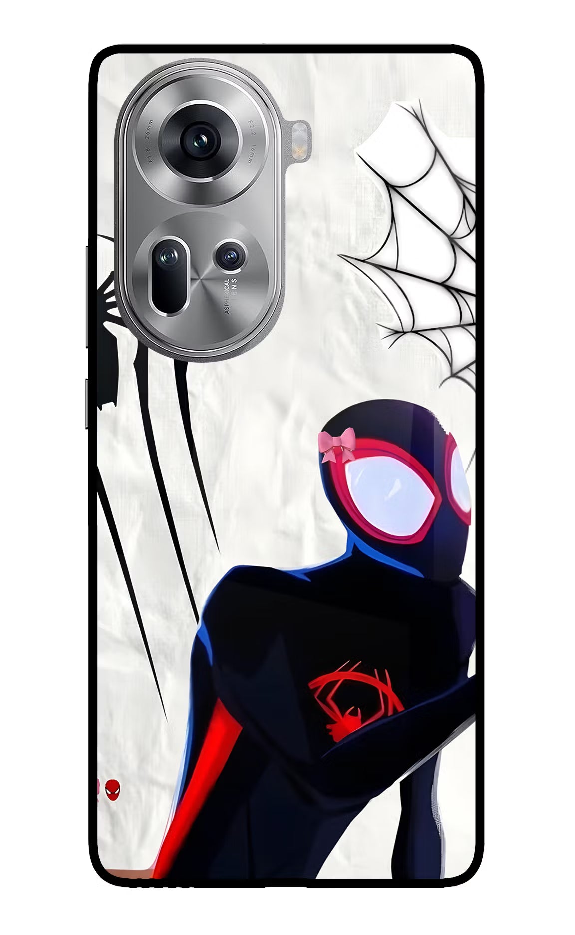 Miles Verse Oppo Reno11 Glass Case - Miles Verse Oppo Reno11 Glass Case Miles Verse Oppo Reno11 Glass Case