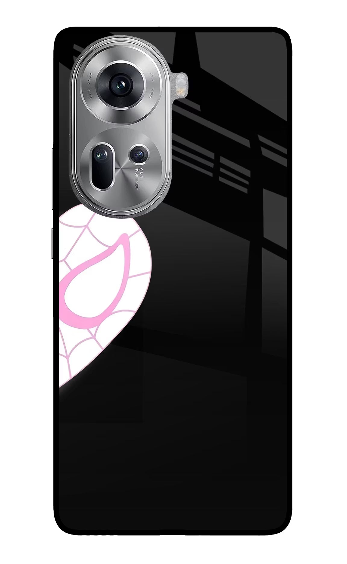 Gwen Mask Oppo Reno11 Glass Case - Gwen Mask Oppo Reno11 Glass Case Gwen Mask Oppo Reno11 Glass Case