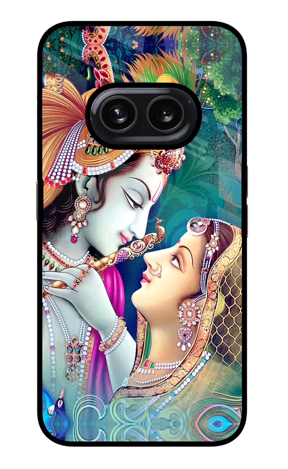 Lord Radha Krishna Nothing Phone 2A Glass Case - Lord Radha Krishna Nothing Phone 2A Glass Case Lord Radha Krishna Nothing Phone 2A Glass Case