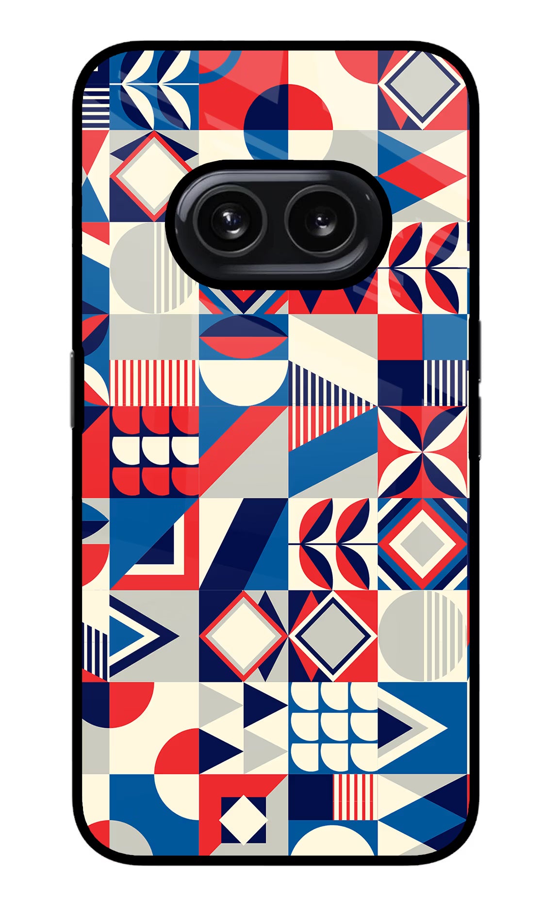 Colorful Pattern Nothing Phone 2A Glass Case - Colorful Pattern Nothing Phone 2A Glass Case Colorful Pattern Nothing Phone 2A Glass Case