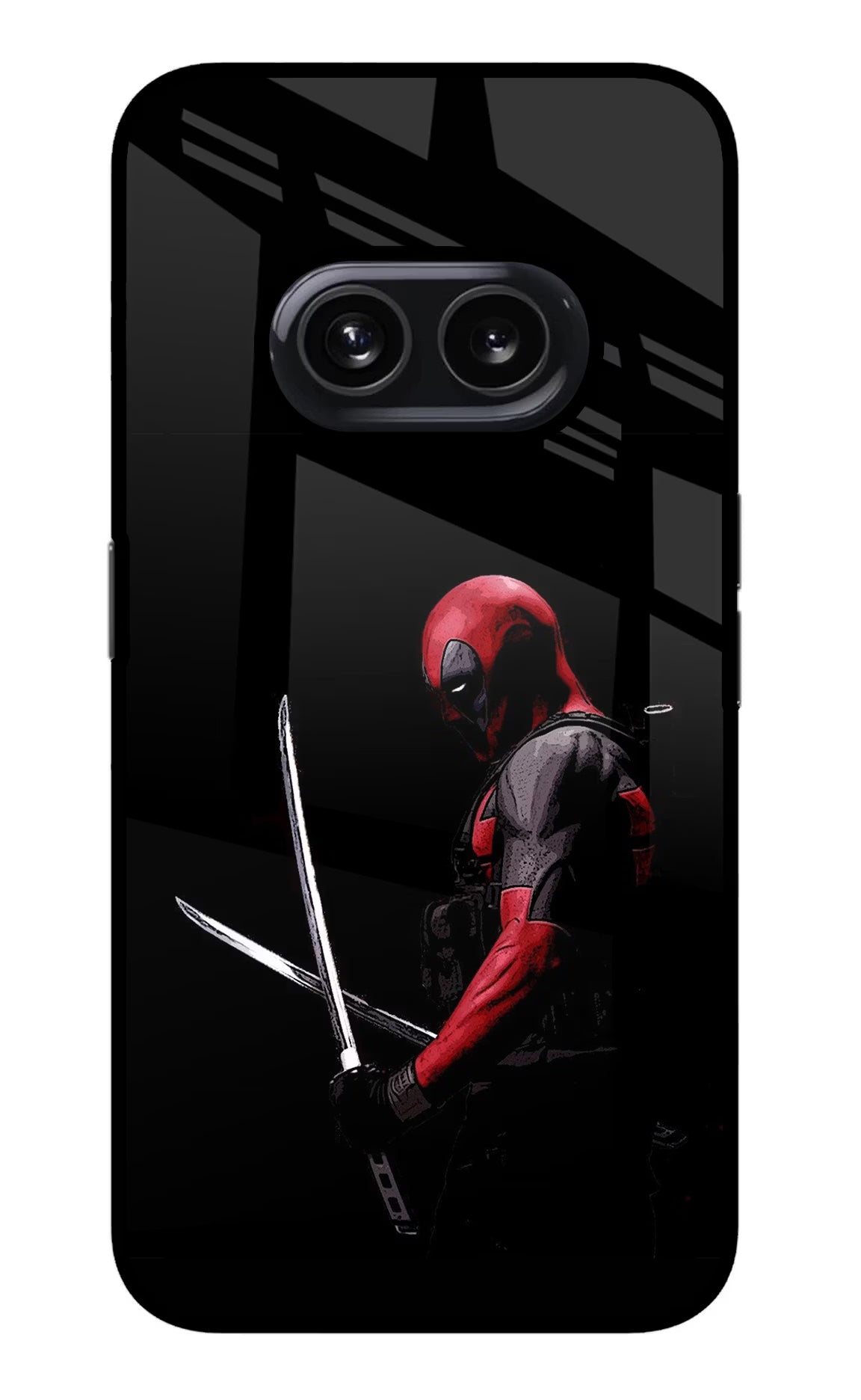 Deadpool Nothing Phone 2A Glass Case - Deadpool Nothing Phone 2A Glass Case Deadpool Nothing Phone 2A Glass Case