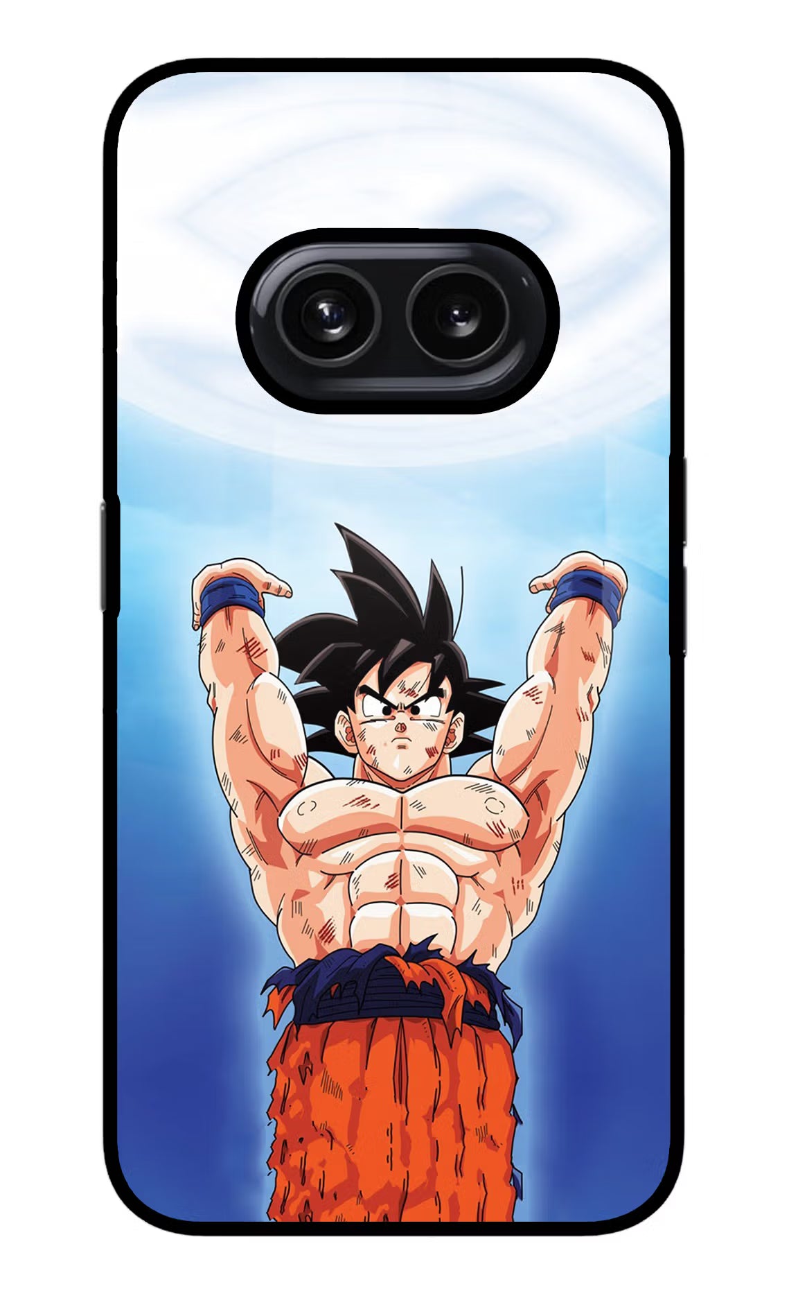Goku Power Nothing Phone 2A Glass Case - Goku Power Nothing Phone 2A Glass Case Goku Power Nothing Phone 2A Glass Case