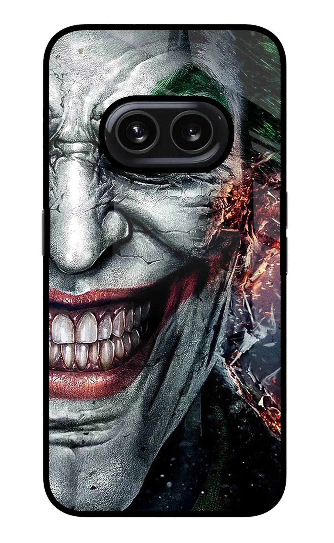 Joker Cam Nothing Phone 2A Glass Case - Joker Cam Nothing Phone 2A Glass Case Joker Cam Nothing Phone 2A Glass Case