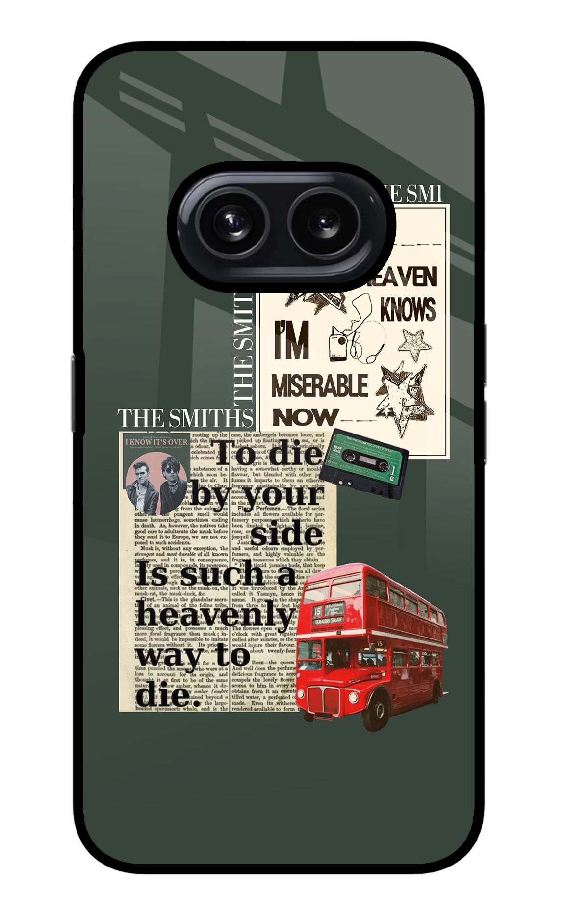The Smiths Nothing Phone 2A Glass Case - The Smiths Nothing Phone 2A Glass Case The Smiths Nothing Phone 2A Glass Case