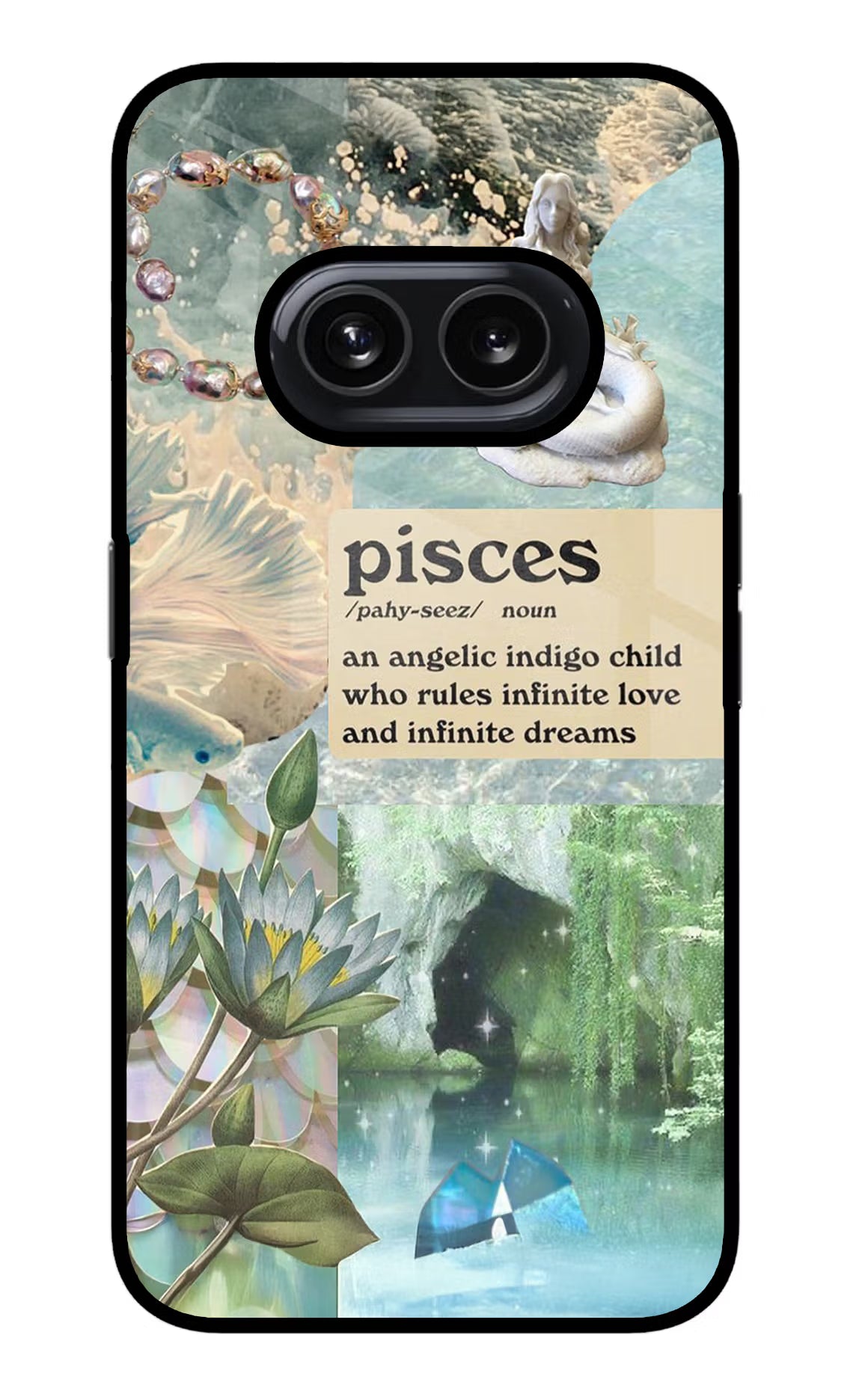 Pisces Zodiac Nothing Phone 2A Glass Case - Pisces Zodiac Nothing Phone 2A Glass Case Pisces Zodiac Nothing Phone 2A Glass Case