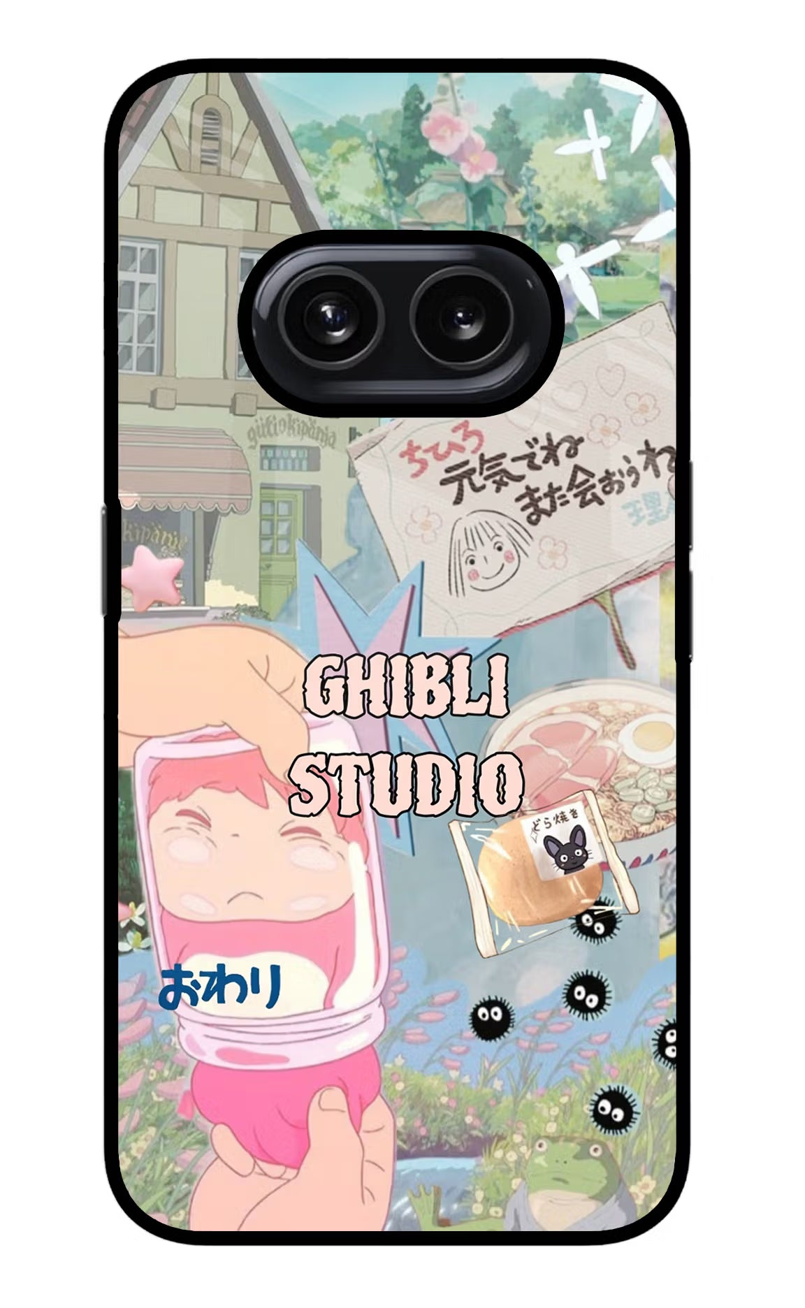 Studio Ghibli Nothing Phone 2A Glass Case - Studio Ghibli Nothing Phone 2A Glass Case Studio Ghibli Nothing Phone 2A Glass Case