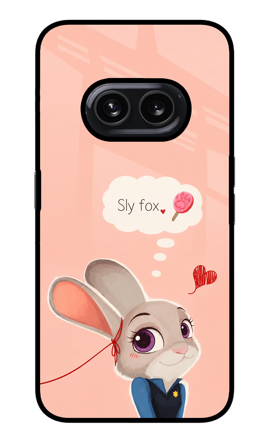 Judy Charm Nothing Phone 2A Glass Case - Judy Charm Nothing Phone 2A Glass Case Judy Charm Nothing Phone 2A Glass Case