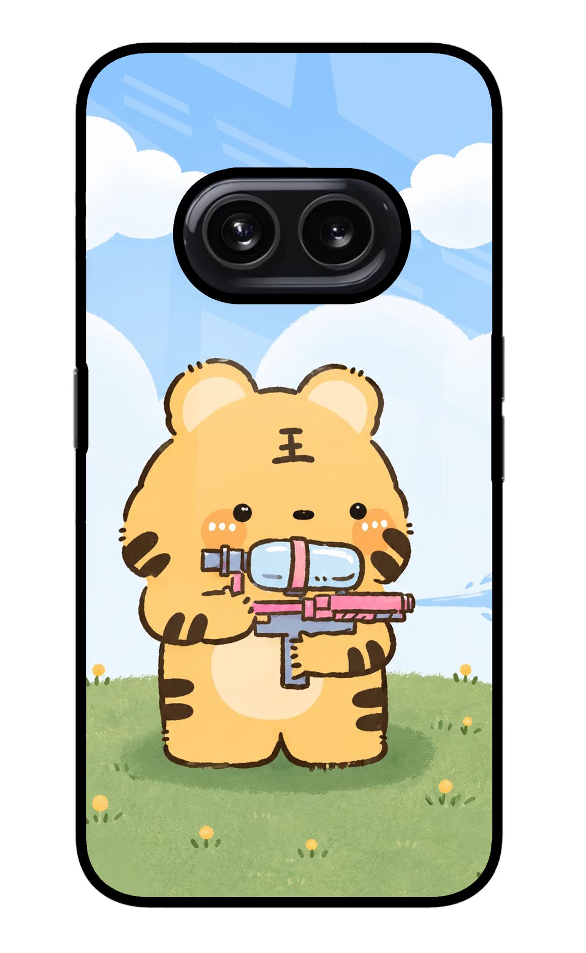 Tiger Treat Nothing Phone 2A Glass Case - Tiger Treat Nothing Phone 2A Glass Case Tiger Treat Nothing Phone 2A Glass Case