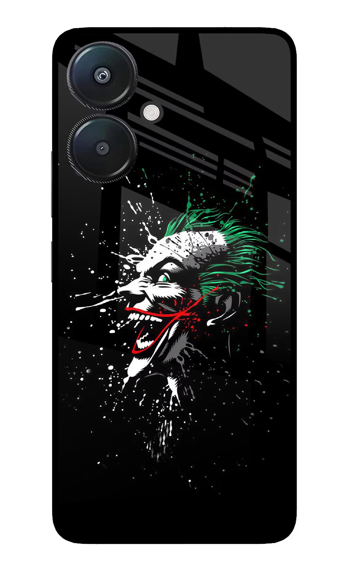 Joker Redmi 13C 5G Glass Case - Joker Redmi 13C 5G Glass Case Joker Redmi 13C 5G Glass Case