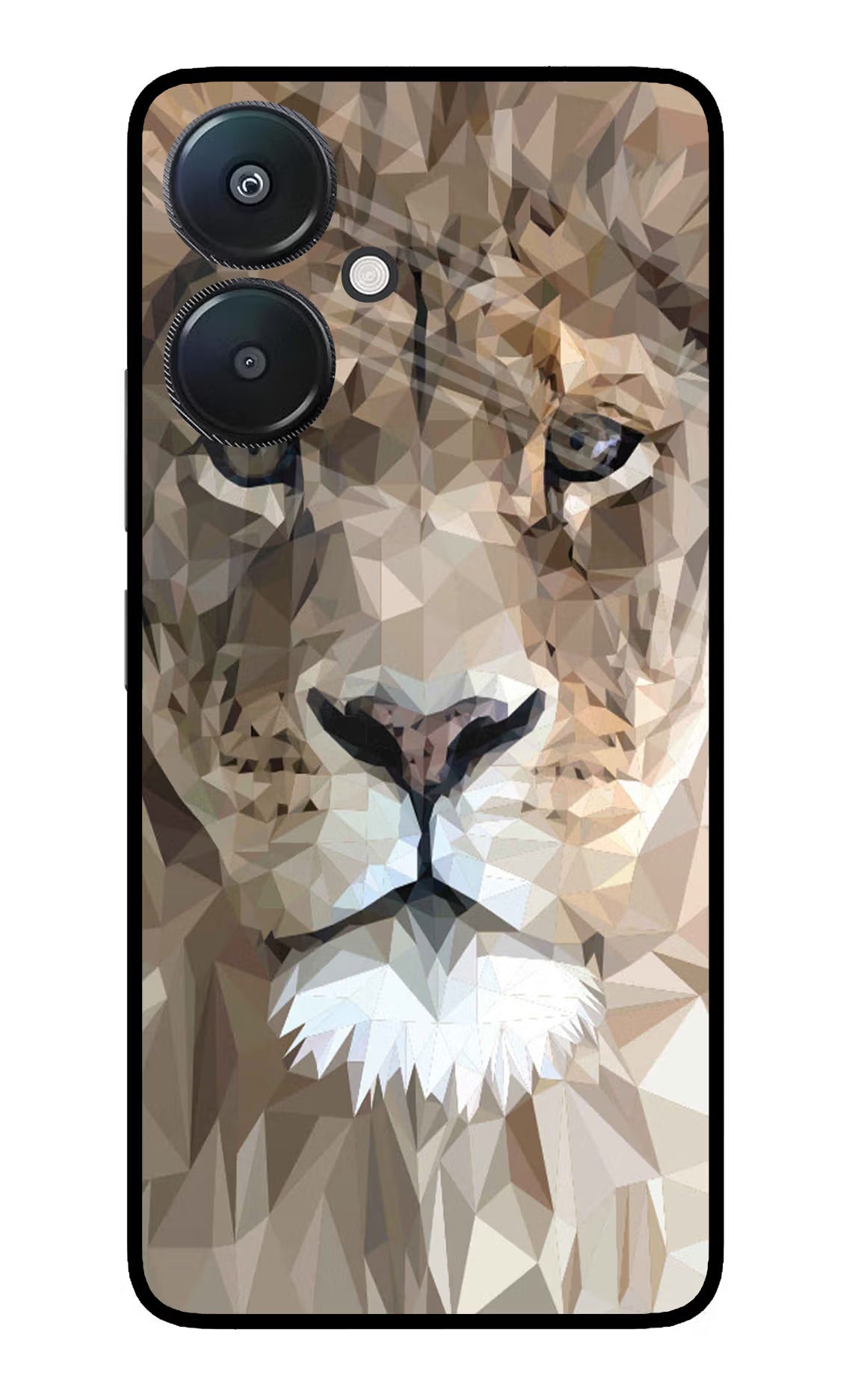 Lion Art Redmi 13C 5G Glass Case - Lion Art Redmi 13C 5G Glass Case Lion Art Redmi 13C 5G Glass Case