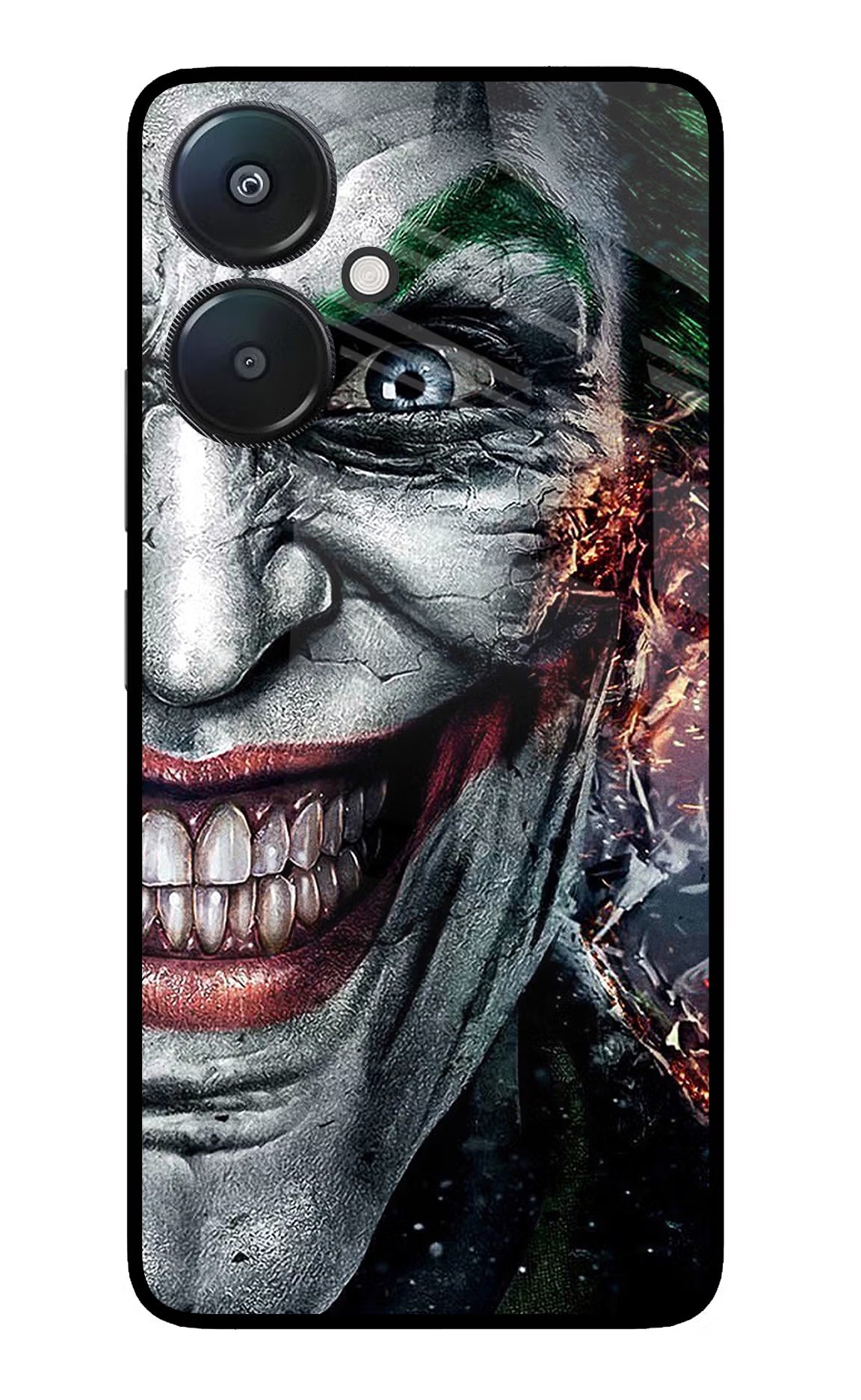 Joker Cam Redmi 13C 5G Glass Case - Joker Cam Redmi 13C 5G Glass Case Joker Cam Redmi 13C 5G Glass Case