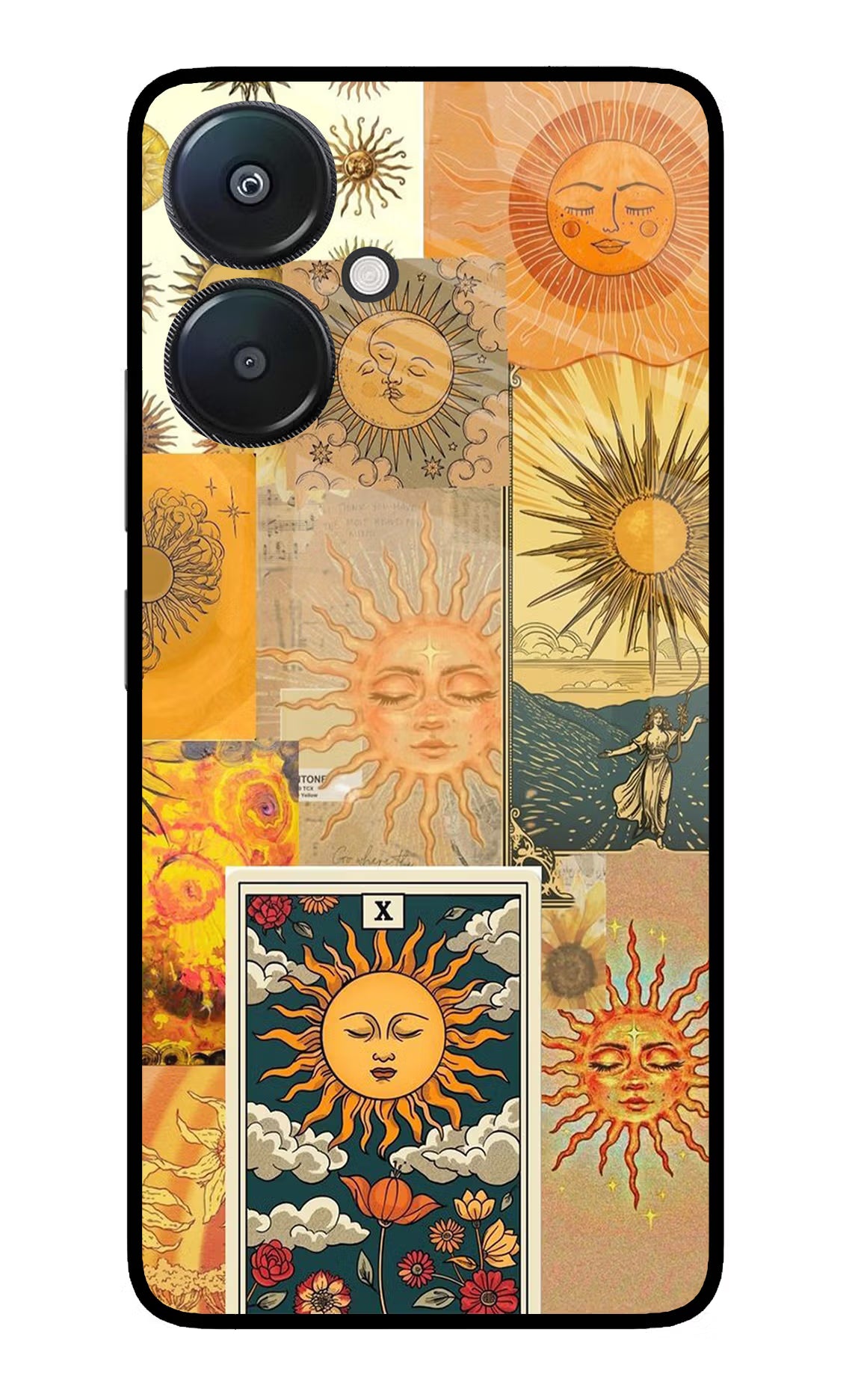 Sun Redmi 13C 5G Glass Case - Sun Redmi 13C 5G Glass Case Sun Redmi 13C 5G Glass Case