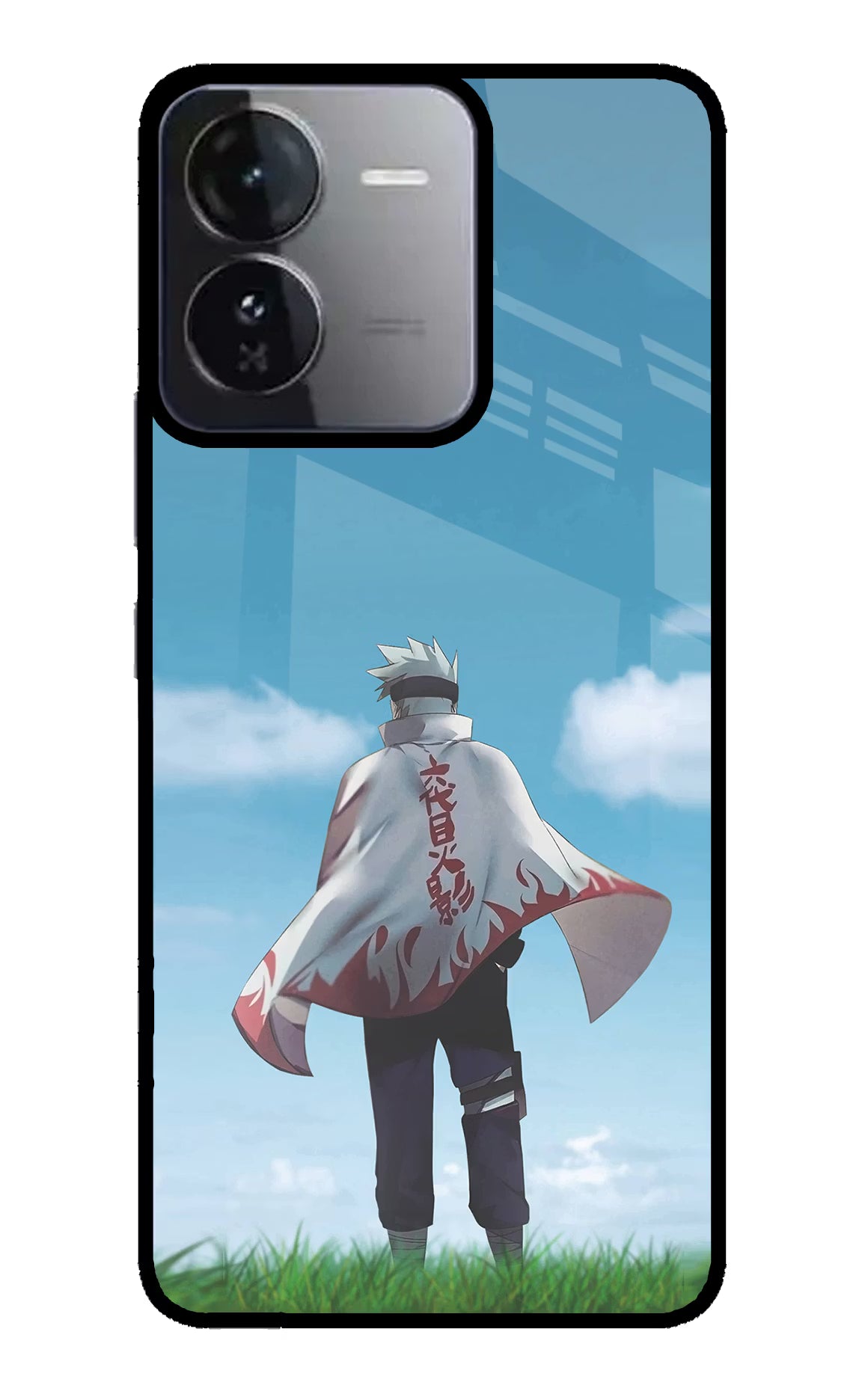 Kakashi iQOO Z9 5G Glass Case - Kakashi iQOO Z9 5G Glass Case Kakashi iQOO Z9 5G Glass Case