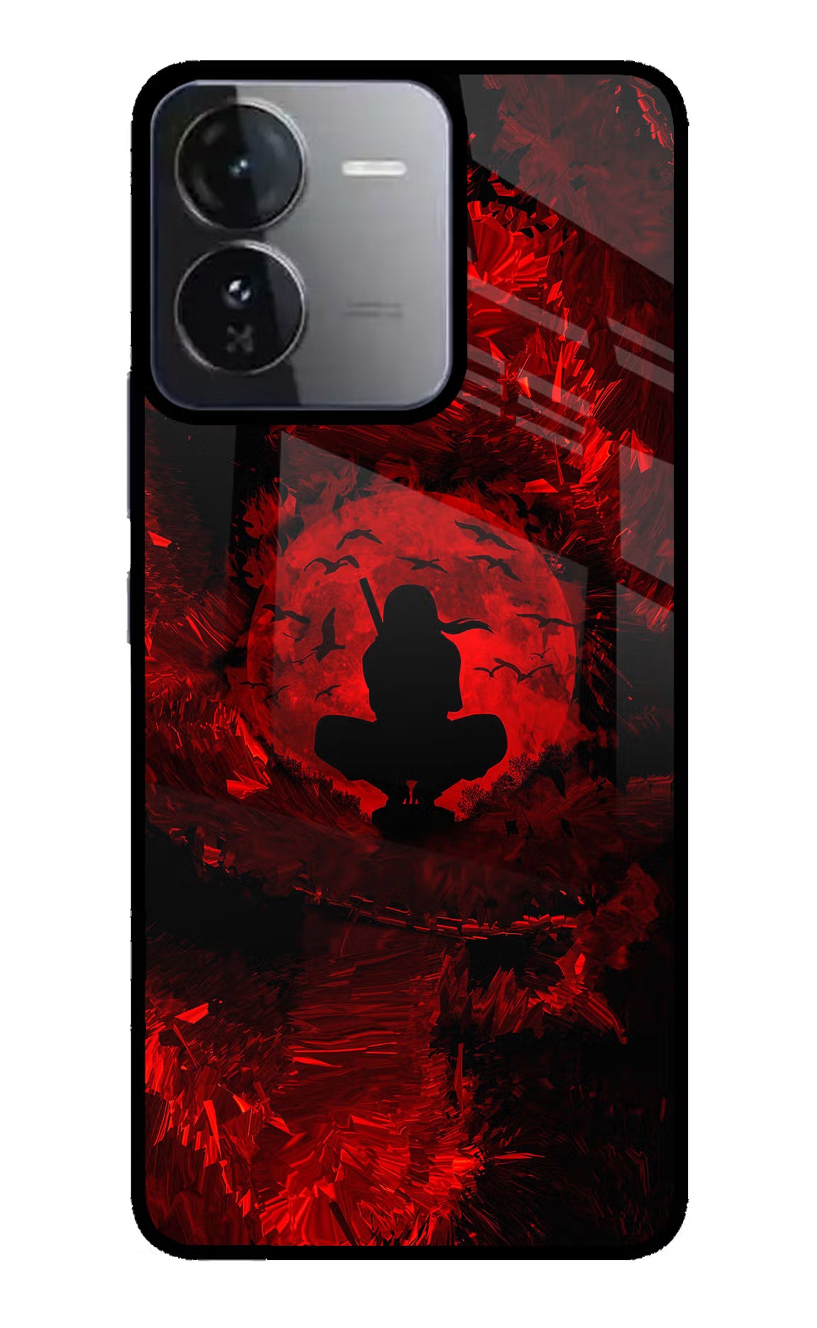 Itachi Uchiha iQOO Z9 5G Glass Case - Itachi Uchiha iQOO Z9 5G Glass Case Itachi Uchiha iQOO Z9 5G Glass Case