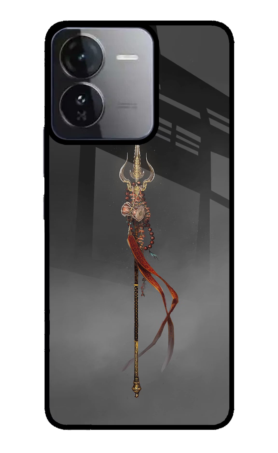 Shiv Trishul iQOO Z9 5G Glass Case - Shiv Trishul iQOO Z9 5G Glass Case Shiv Trishul iQOO Z9 5G Glass Case