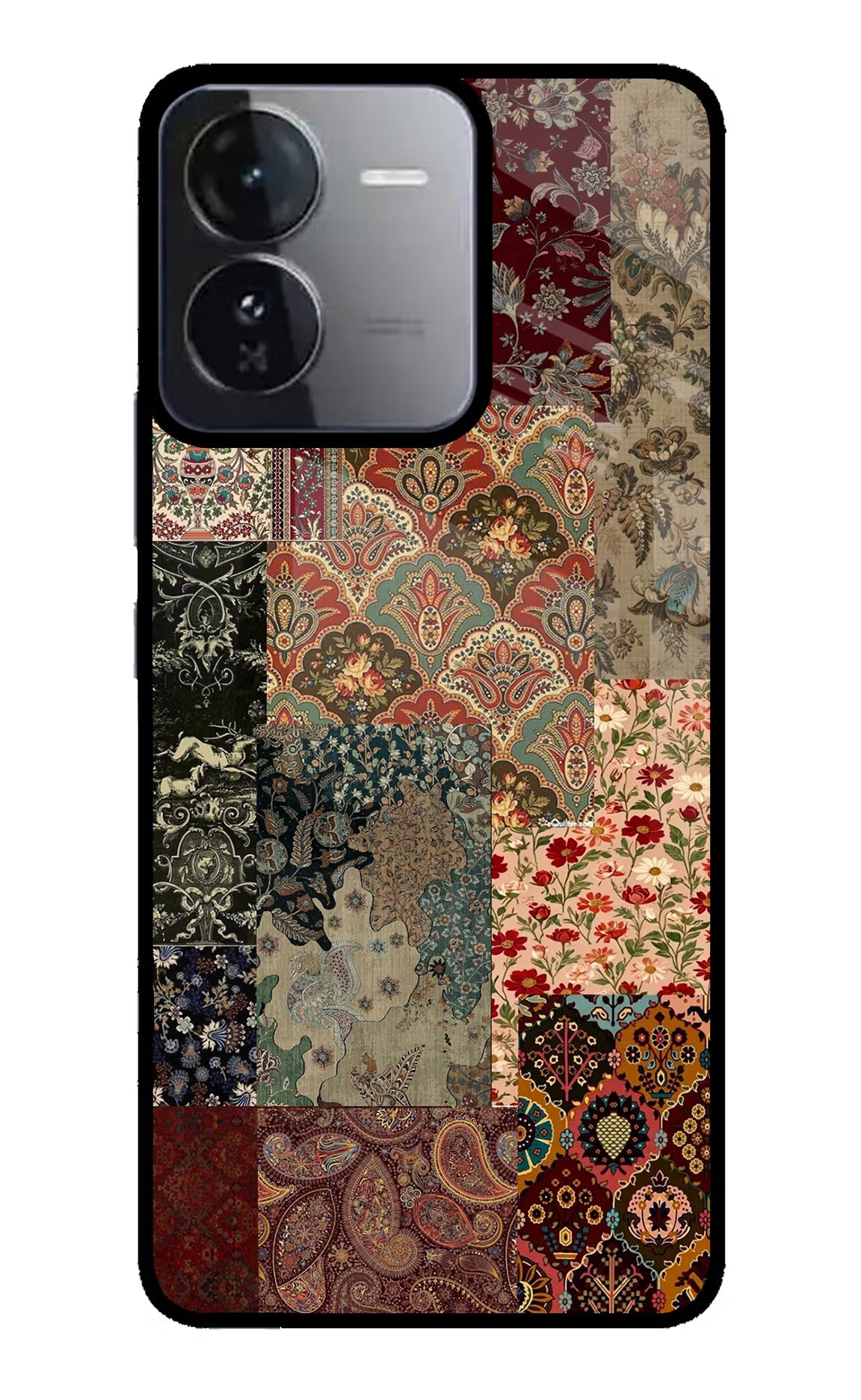Desi Print iQOO Z9 5G Glass Case - Desi Print iQOO Z9 5G Glass Case Desi Print iQOO Z9 5G Glass Case