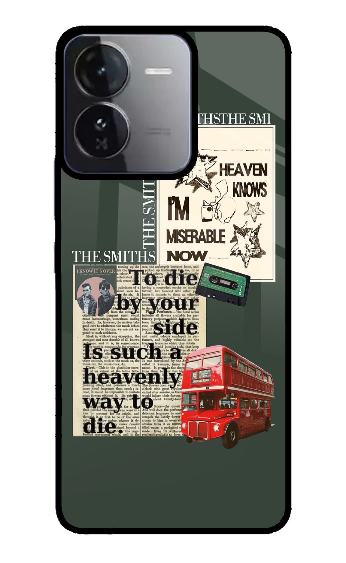 The Smiths iQOO Z9 5G Glass Case - The Smiths iQOO Z9 5G Glass Case The Smiths iQOO Z9 5G Glass Case