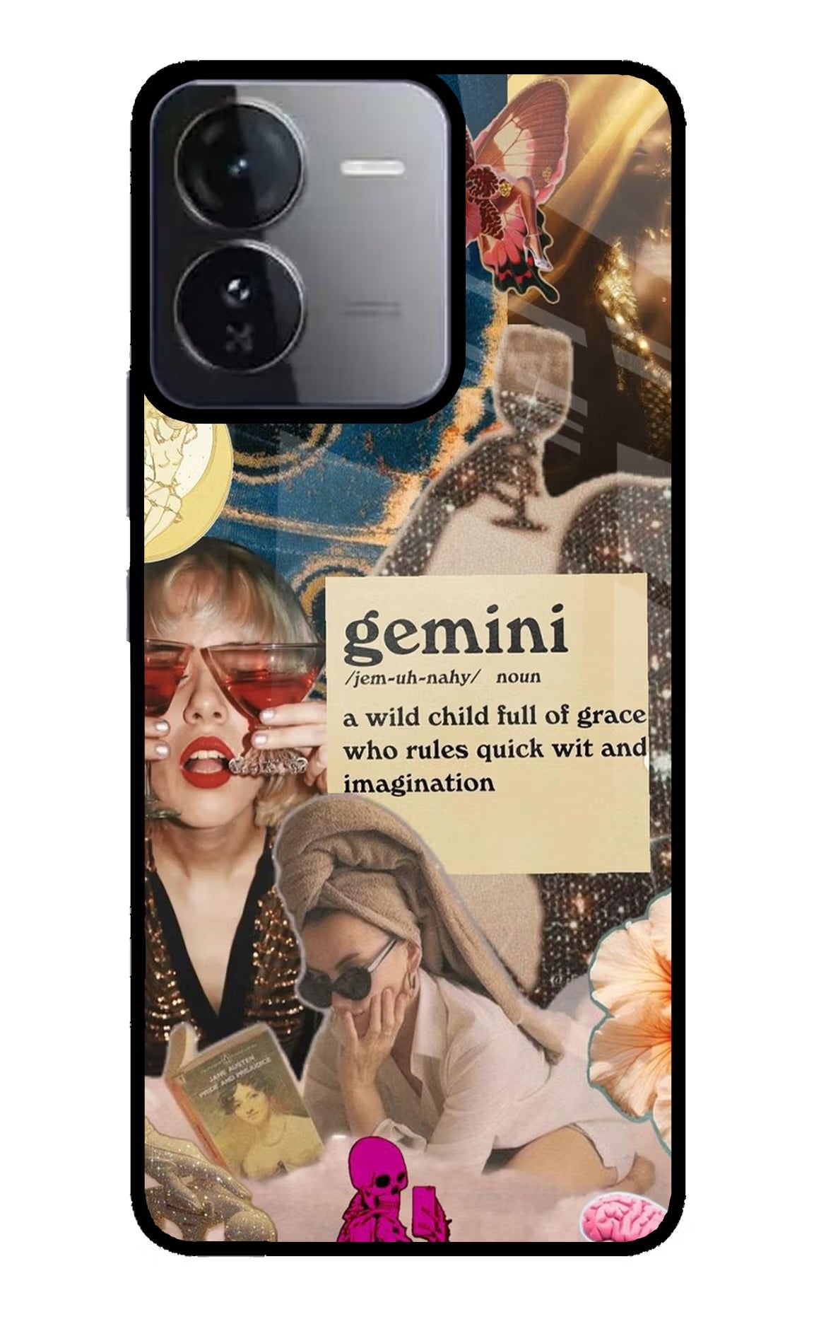 Gemini Zodiac iQOO Z9 5G Glass Case - Gemini Zodiac iQOO Z9 5G Glass Case Gemini Zodiac iQOO Z9 5G Glass Case
