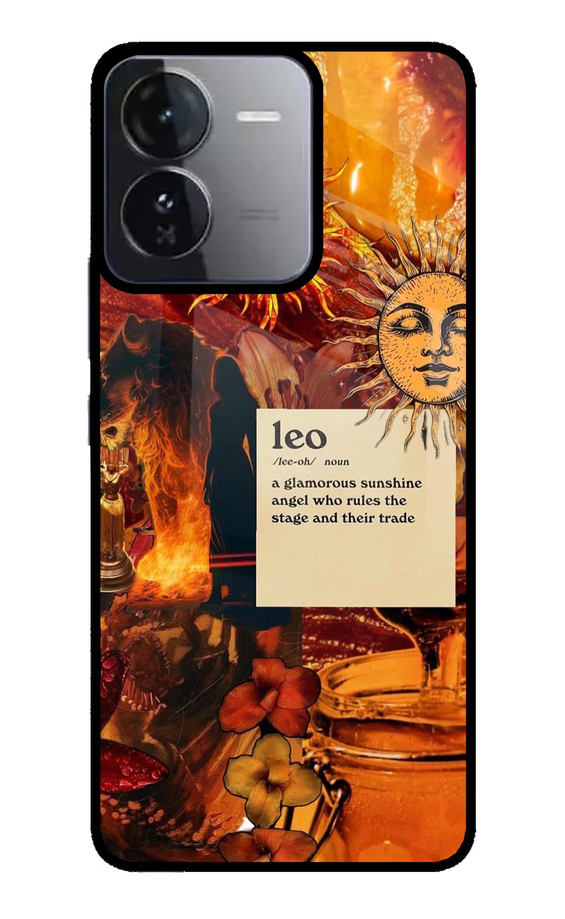 Leo Zodiac iQOO Z9 5G Glass Case - Leo Zodiac iQOO Z9 5G Glass Case Leo Zodiac iQOO Z9 5G Glass Case