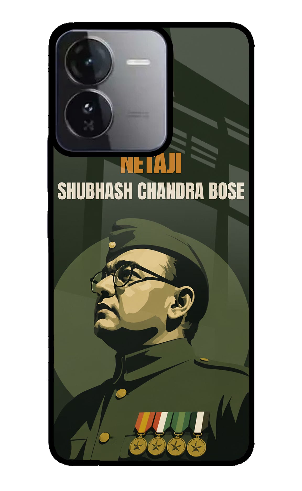 Netaji Legacy iQOO Z9 5G Glass Case - Netaji Legacy iQOO Z9 5G Glass Case Netaji Legacy iQOO Z9 5G Glass Case