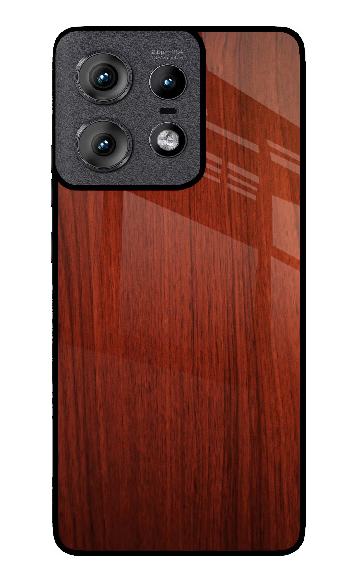 Wooden Plain Pattern Moto Edge 50 Pro 5G Back Cover - Wooden Plain Pattern Moto Edge 50 Pro 5G Glass Case Back Cover by Casekaro Wooden Plain Pattern Moto Edge 50 Pro 5G Glass Case Back Cover by Casekaro