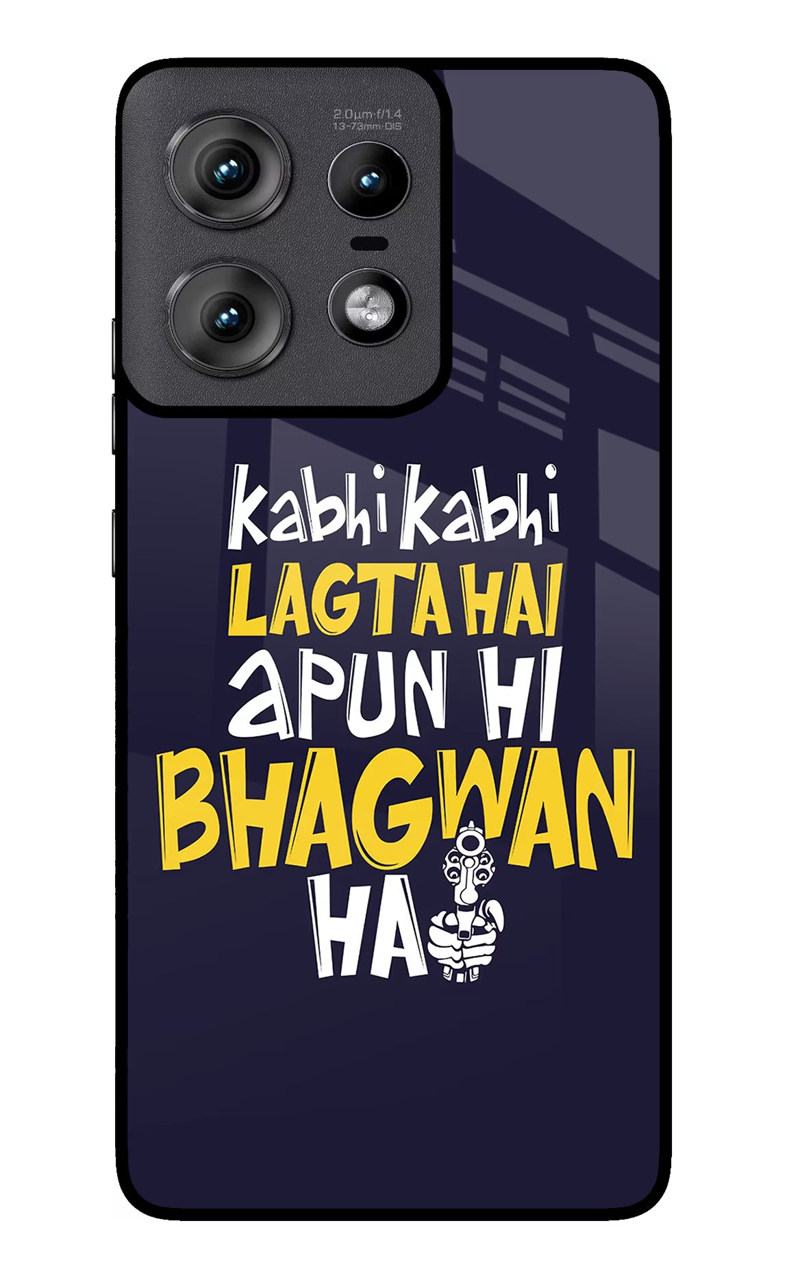 Kabhi Kabhi Lagta Hai Apun Hi Bhagwan Hai Moto Edge 50 Pro 5G Glass Case - Kabhi Kabhi Lagta Hai Apun Hi Bhagwan Hai Moto Edge 50 Pro 5G Glass Case Kabhi Kabhi Lagta Hai Apun Hi Bhagwan Hai Moto Edge 50 Pro 5G Glass Case