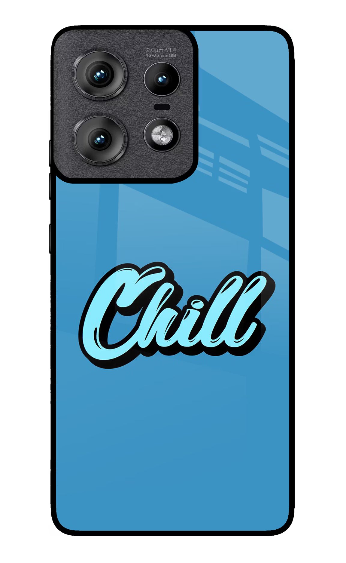 Chill Moto Edge 50 Pro 5G Back Cover - Chill Moto Edge 50 Pro 5G Glass Case Back Cover by Casekaro Chill Moto Edge 50 Pro 5G Glass Case Back Cover by Casekaro