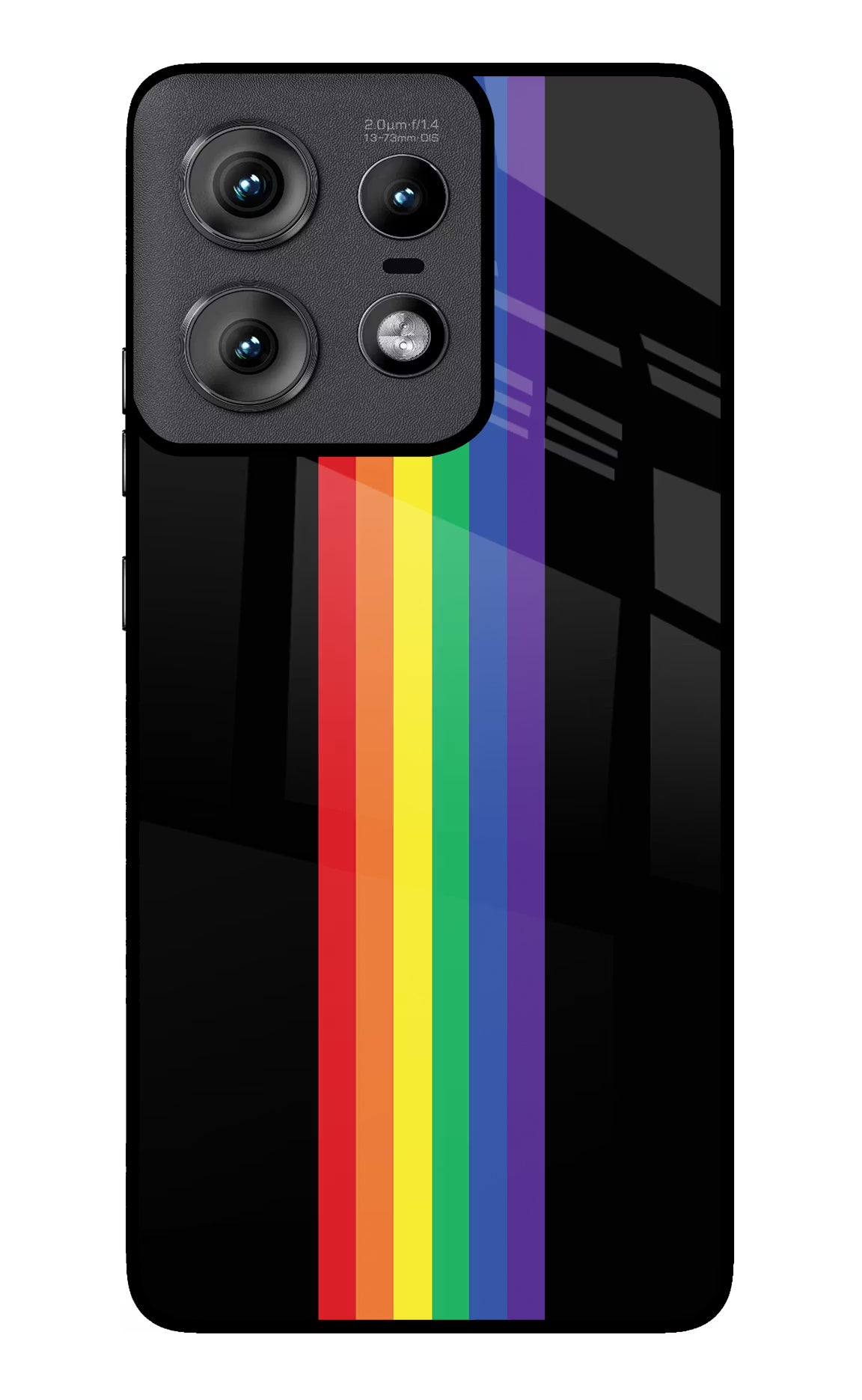 Pride Moto Edge 50 Pro 5G Back Cover - Pride Moto Edge 50 Pro 5G Glass Case Back Cover by Casekaro Pride Moto Edge 50 Pro 5G Glass Case Back Cover by Casekaro