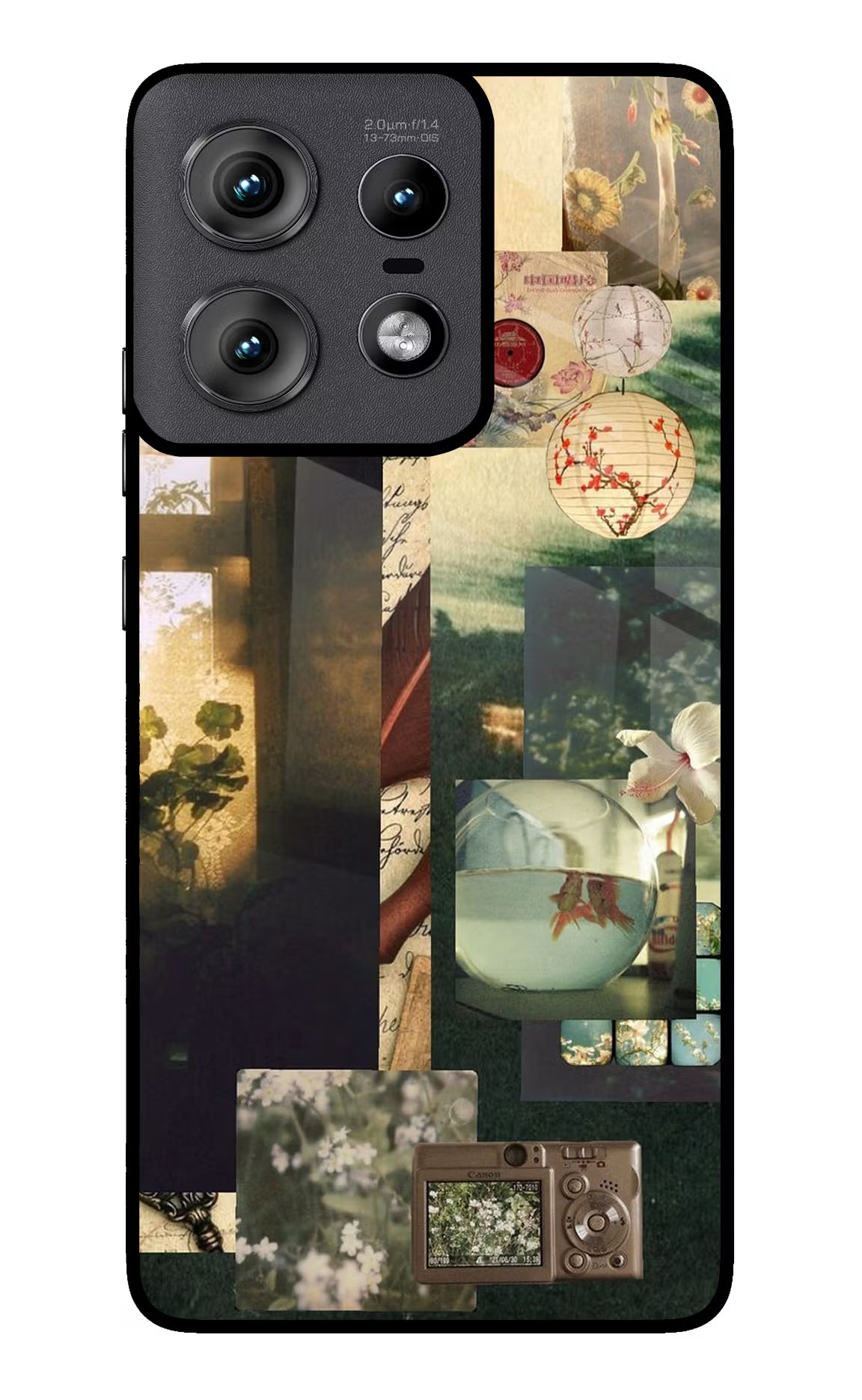 Summer Moto Edge 50 Pro 5G Glass Case - Summer Moto Edge 50 Pro 5G Glass Case Summer Moto Edge 50 Pro 5G Glass Case