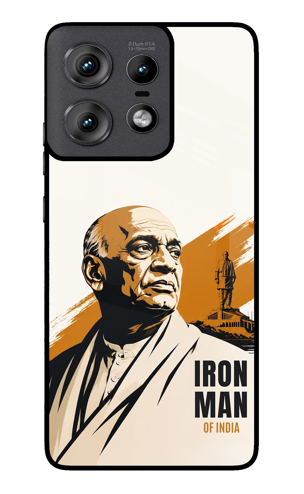 Chandrashekhar Azad Fearless Moto Edge 50 Pro 5G Glass Case - Chandrashekhar Azad Fearless Moto Edge 50 Pro 5G Glass Case Chandrashekhar Azad Fearless Moto Edge 50 Pro 5G Glass Case