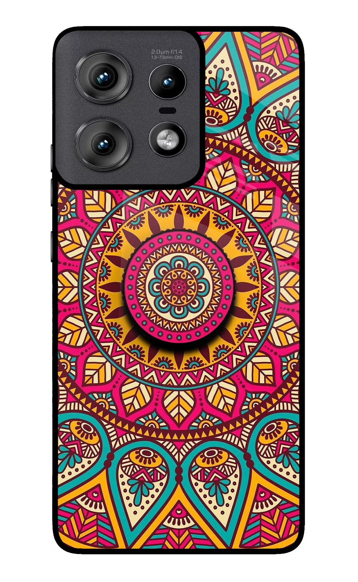 Mandala Moto Edge 50 Pro 5G Pop Case - Mandala Moto Edge 50 Pro 5G Pop Case by Casekaro Mandala Moto Edge 50 Pro 5G Pop Case by Casekaro