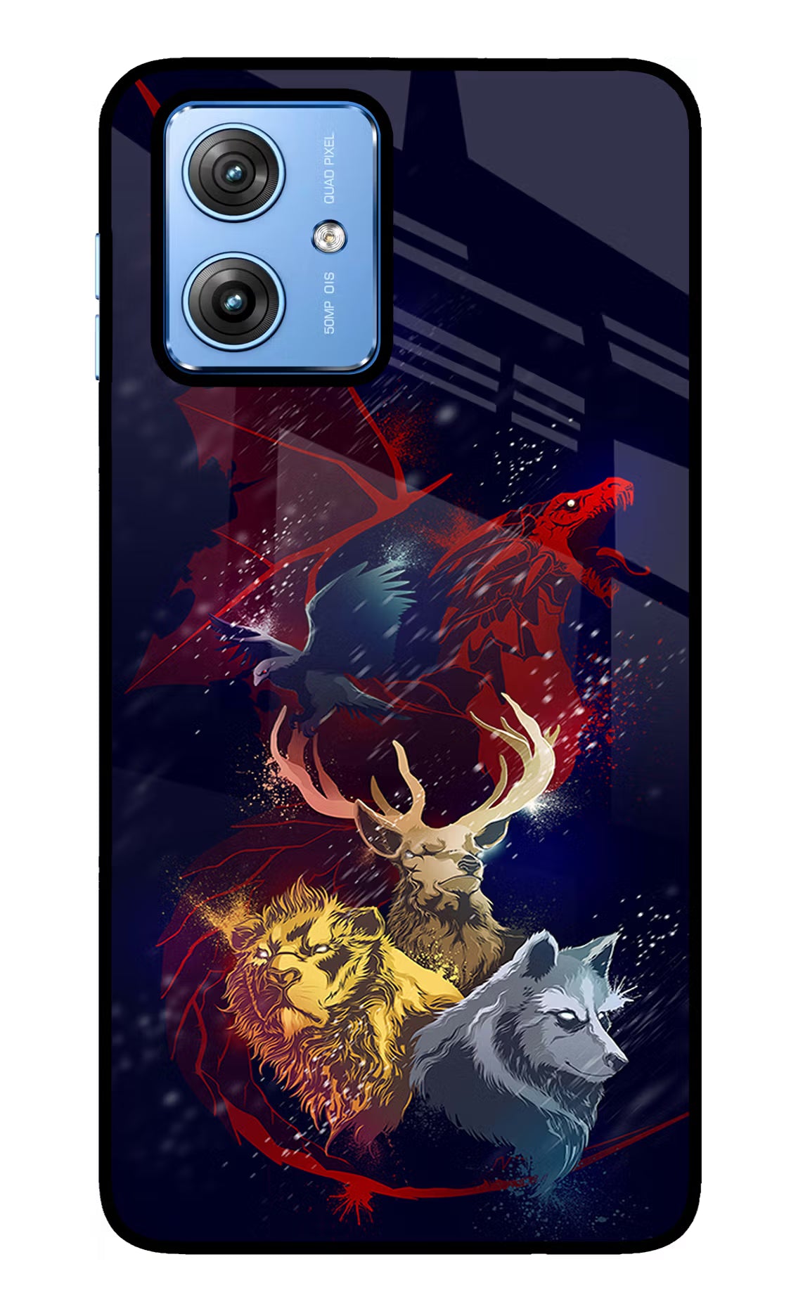 Game Of Thrones Moto G64 5G Glass Case - Game Of Thrones Moto G64 5G Glass Case Game Of Thrones Moto G64 5G Glass Case