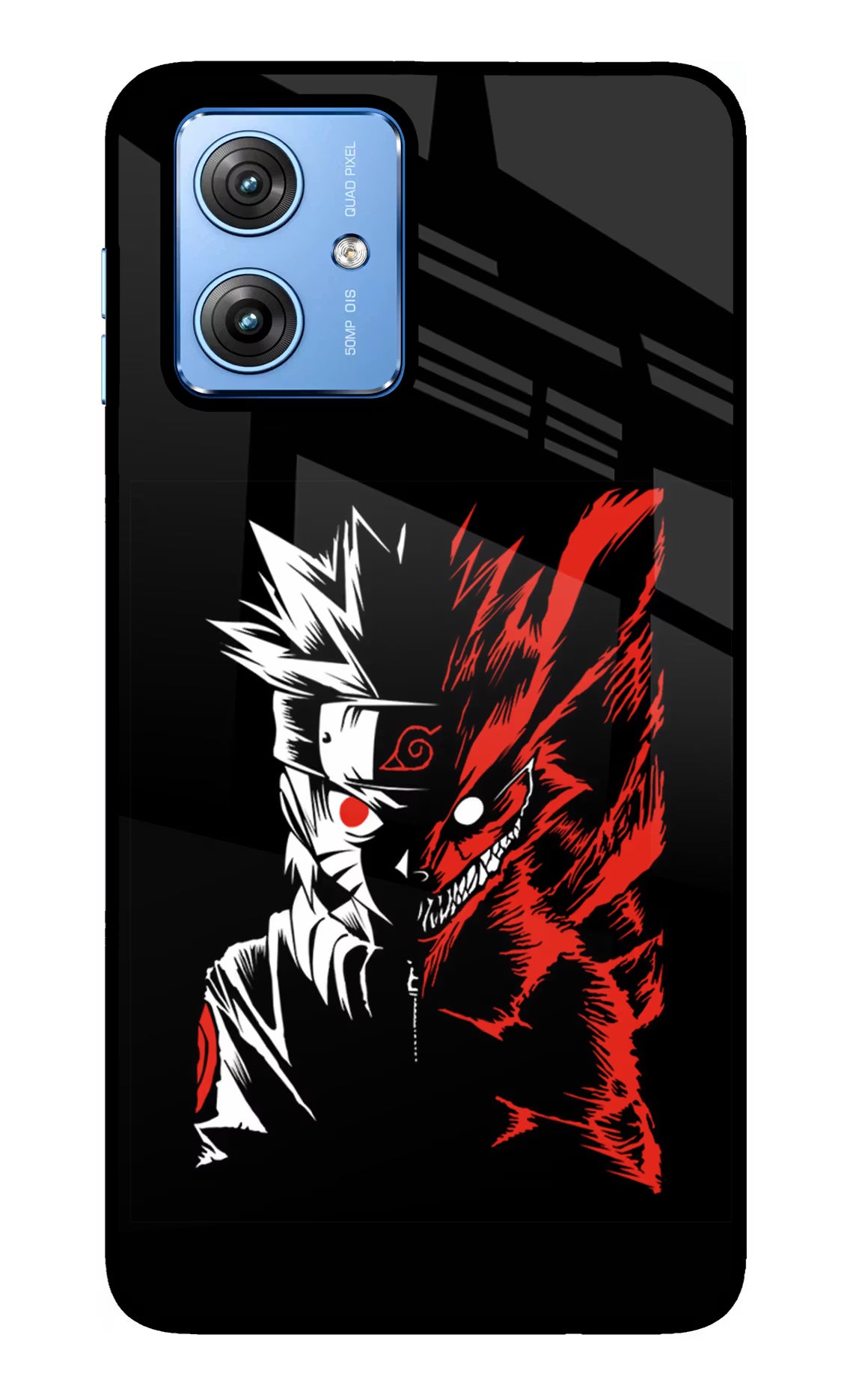 Naruto Two Face Moto G64 5G Glass Case - Naruto Two Face Moto G64 5G Glass Case Naruto Two Face Moto G64 5G Glass Case